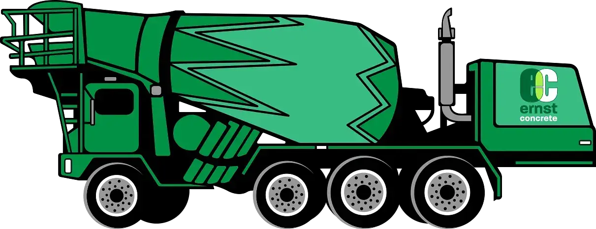 Ernst Concrete mixer truck