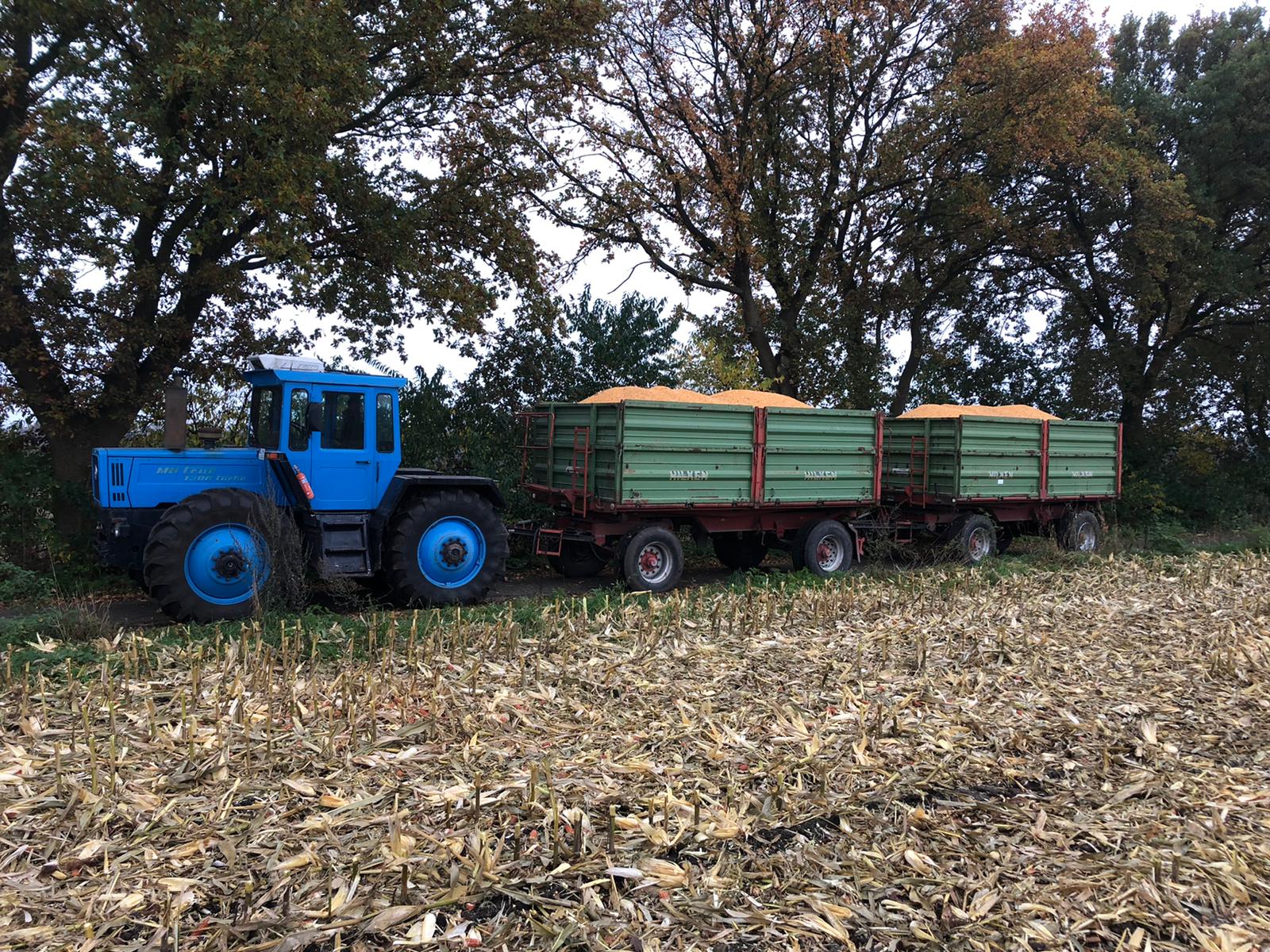 MB Trac 1300 goes home