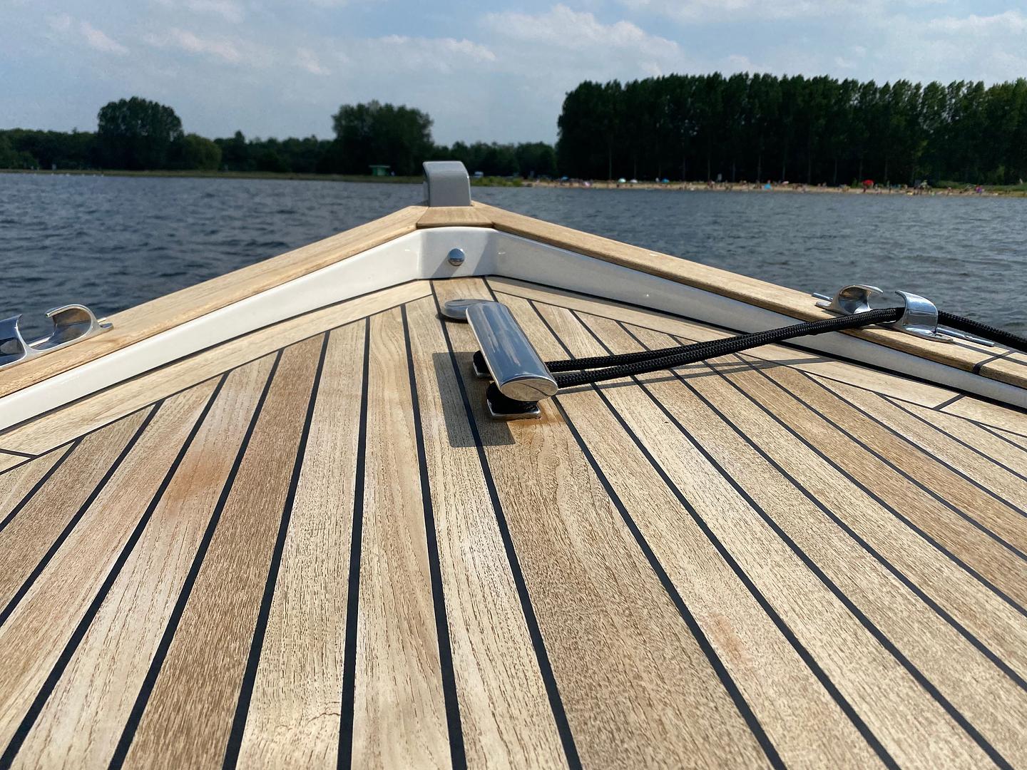 Custom woodwork at Atlantic Yacht Haven