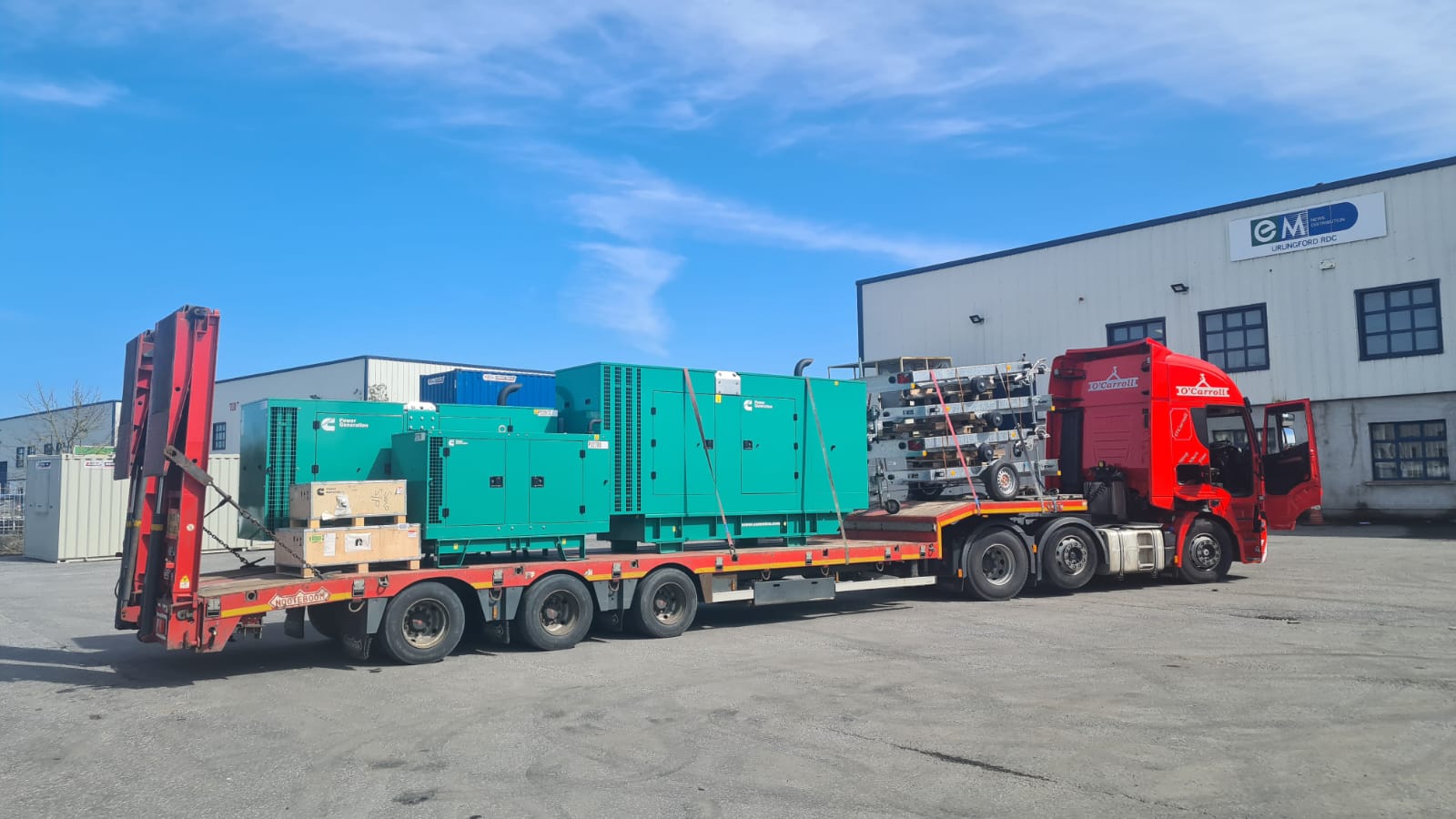 New Cummins sets and Knott chassis SOLD.... customer collecting 