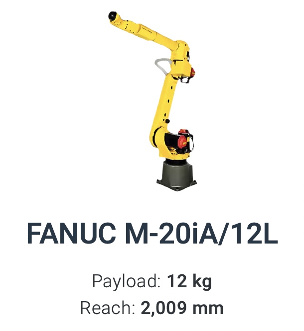Fanuc M-20iA/12L Data Sheet