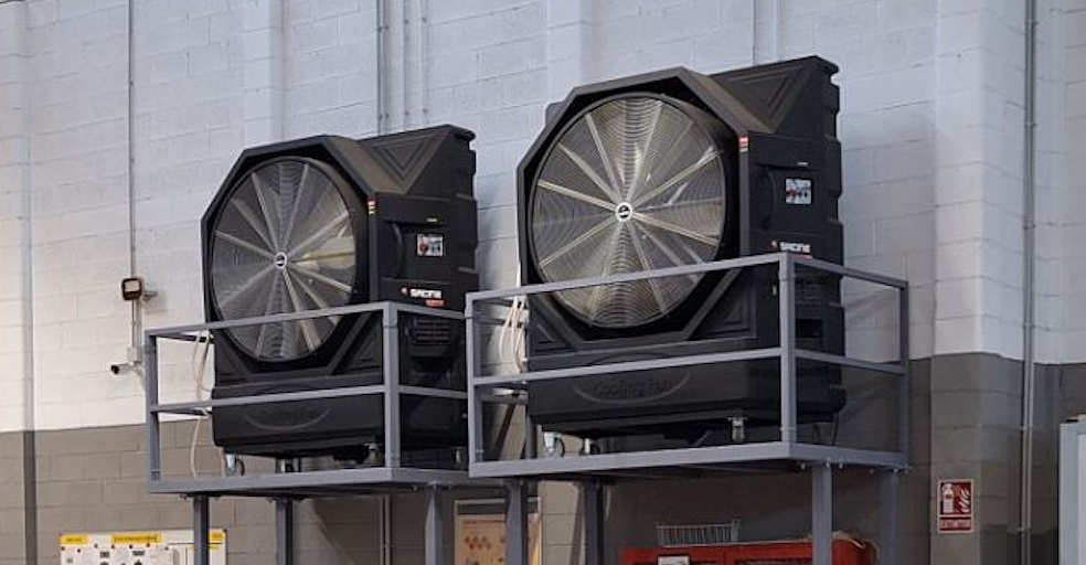 ENFRIADORES EVAPORATIVOS: REFRIGERACIÓN EFICIENTE Y SOSTENIBLE PARA AMBIENTES INDUSTRIALES