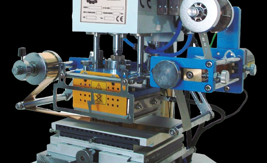 Máquina para timbrar y grabar, marca ZYAN, modelo MM.