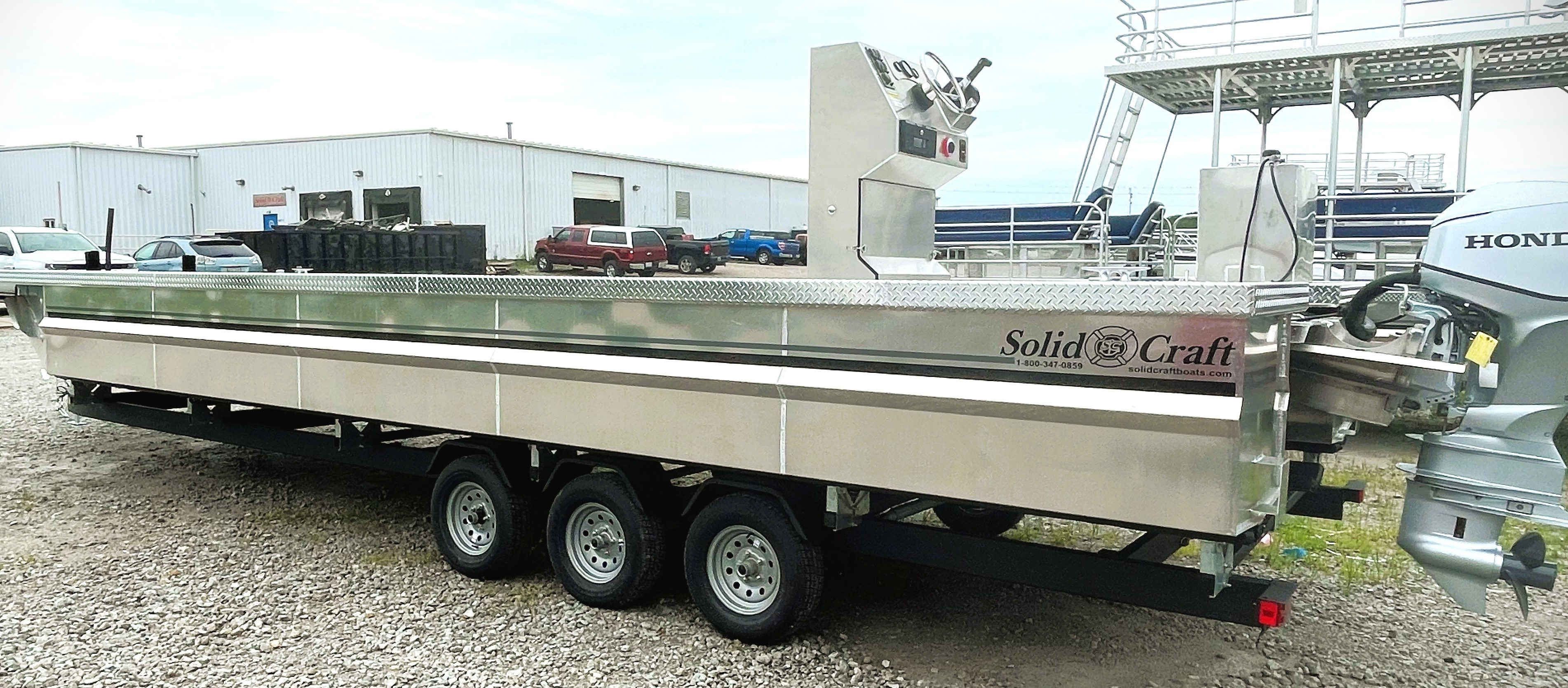 SolidCraft commercial vessel chassis build