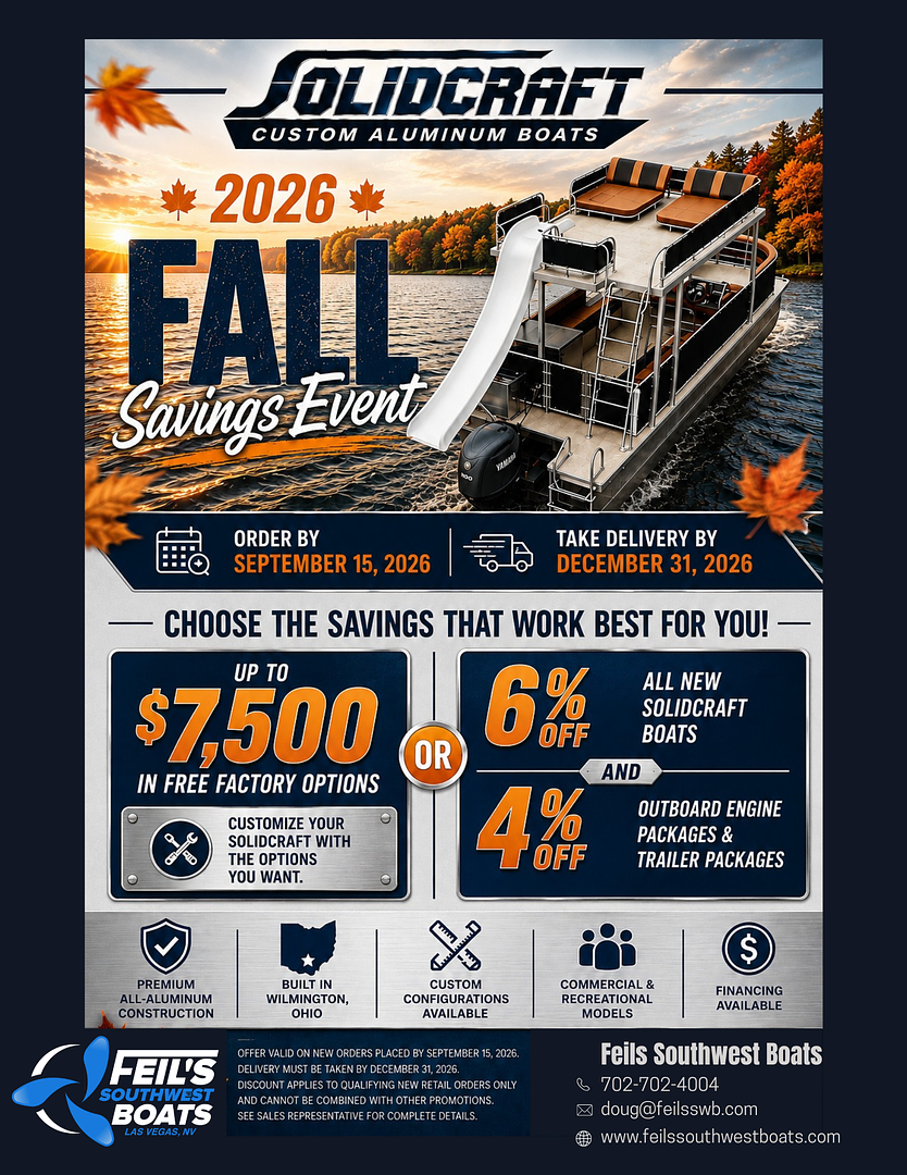 2026 SolidCraft Fall Savings Event: Build Your Fleet & Save