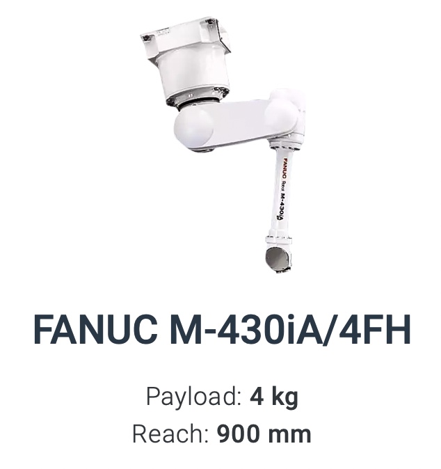 Fanuc M-430iA/4FH Data Sheet