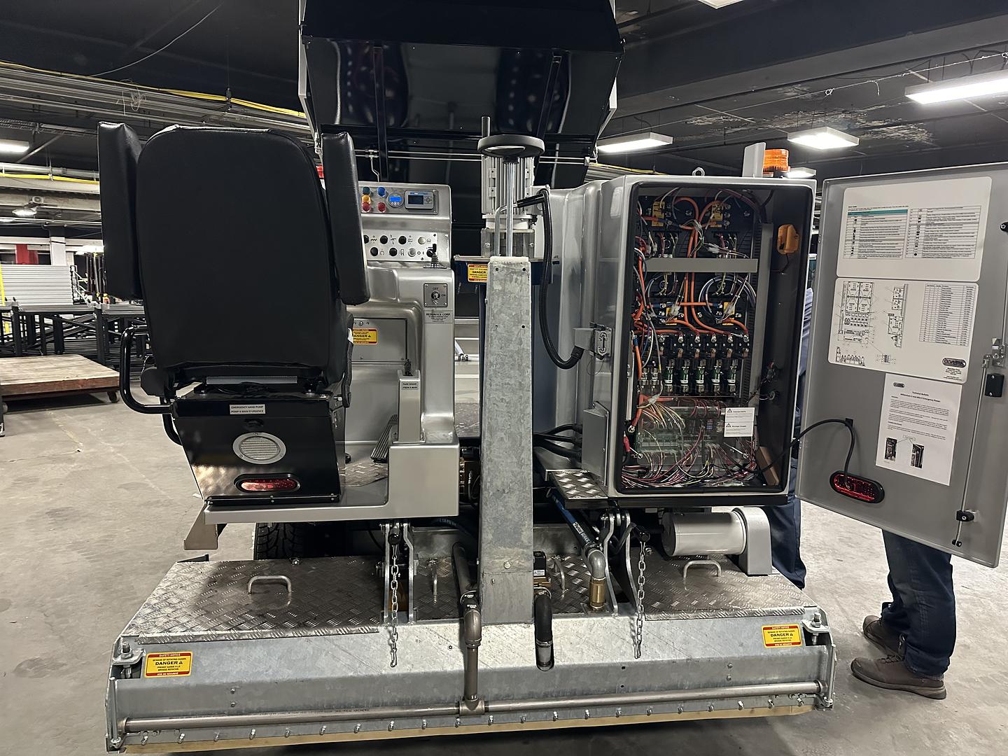 CTM Services electrical troubleshooting and wiring repair for Olympia ice resurfacers