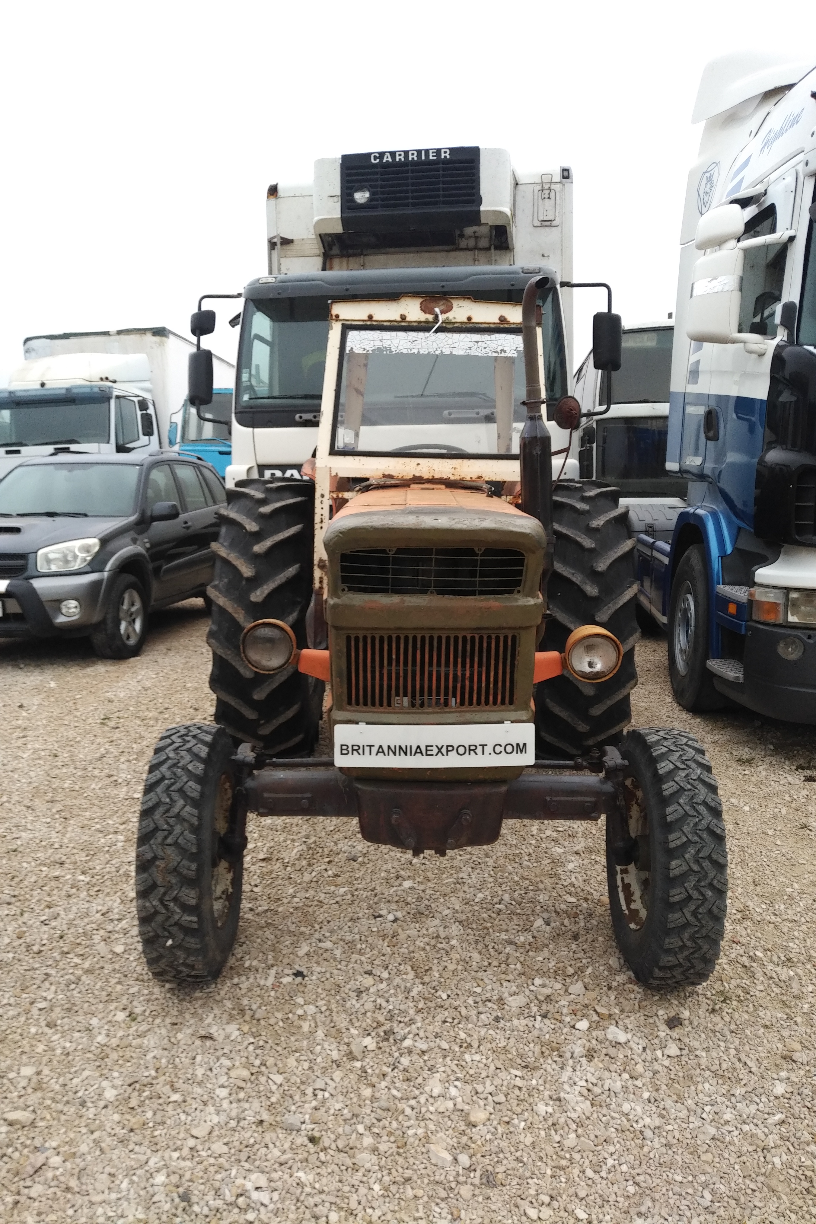 1978 FIAT 640 Farm Tractor sold to Lagos - Nigeria.