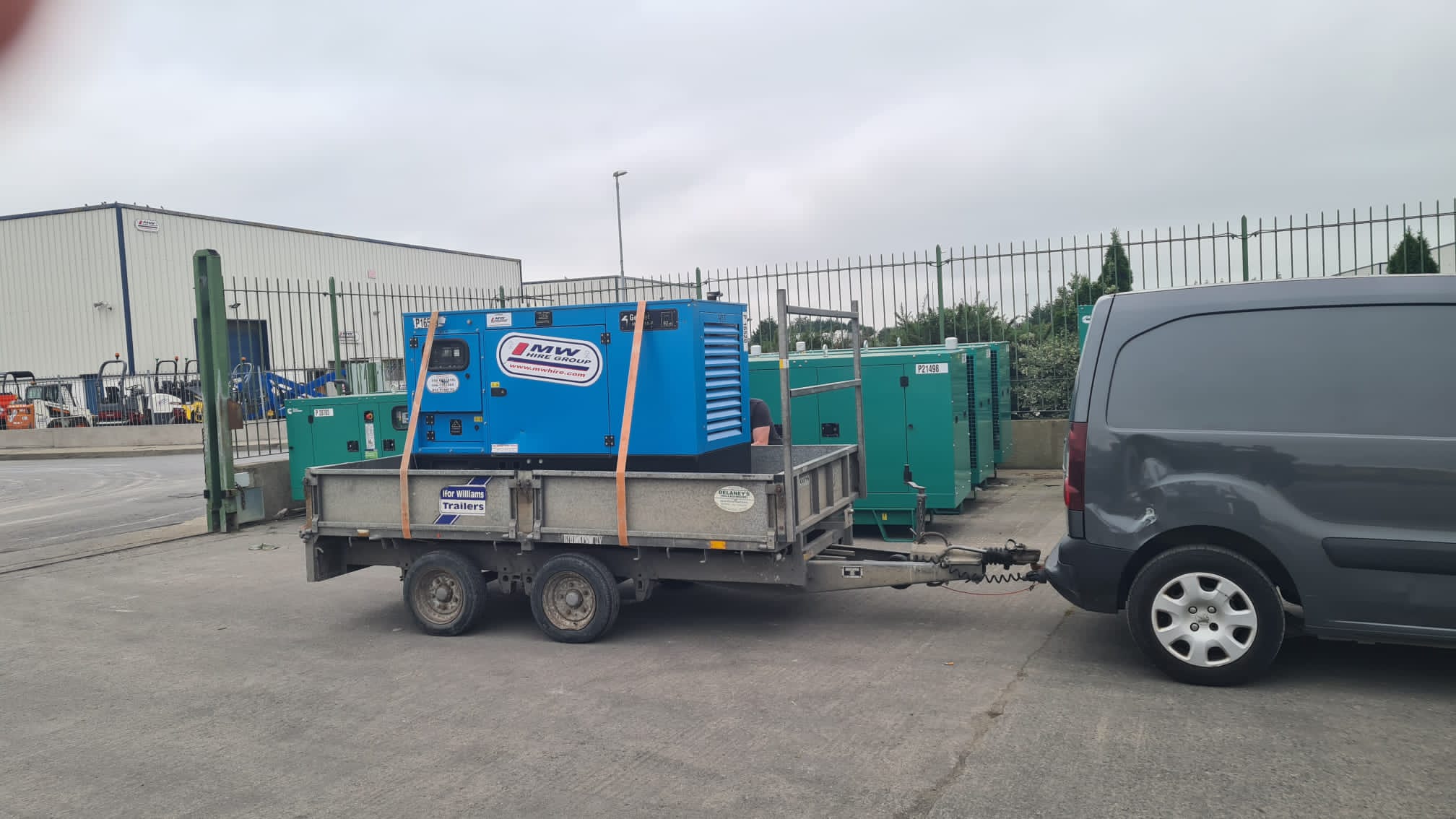 Some Ex Rental Generators sold to customers this week 