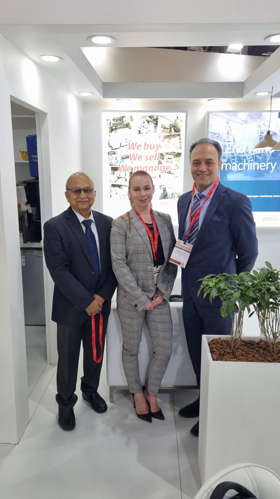 Our Team at the Paperex exhibition 2023