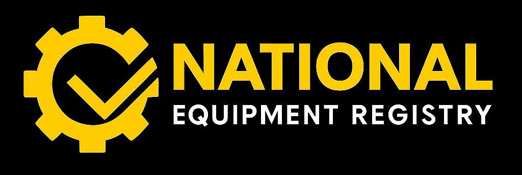 Welcome to National Equipment Registry