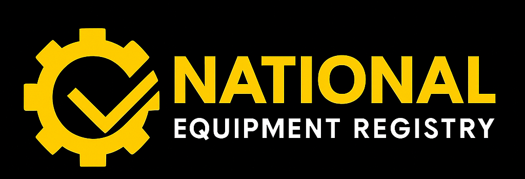 National Equipment Registry
