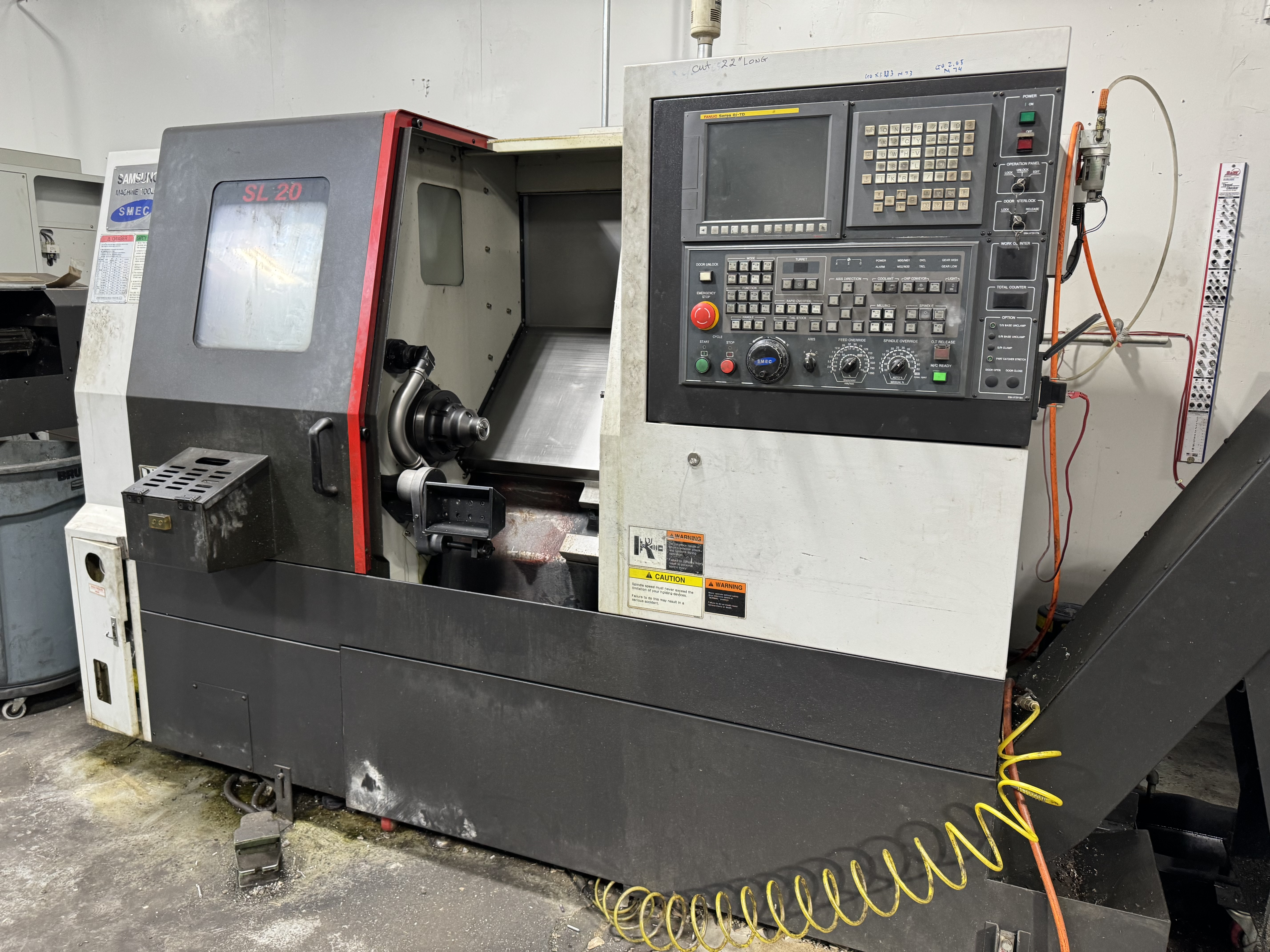 LATE MODEL HYUNDAI WIA & SAMSUNG CNC MACHINE SHOP