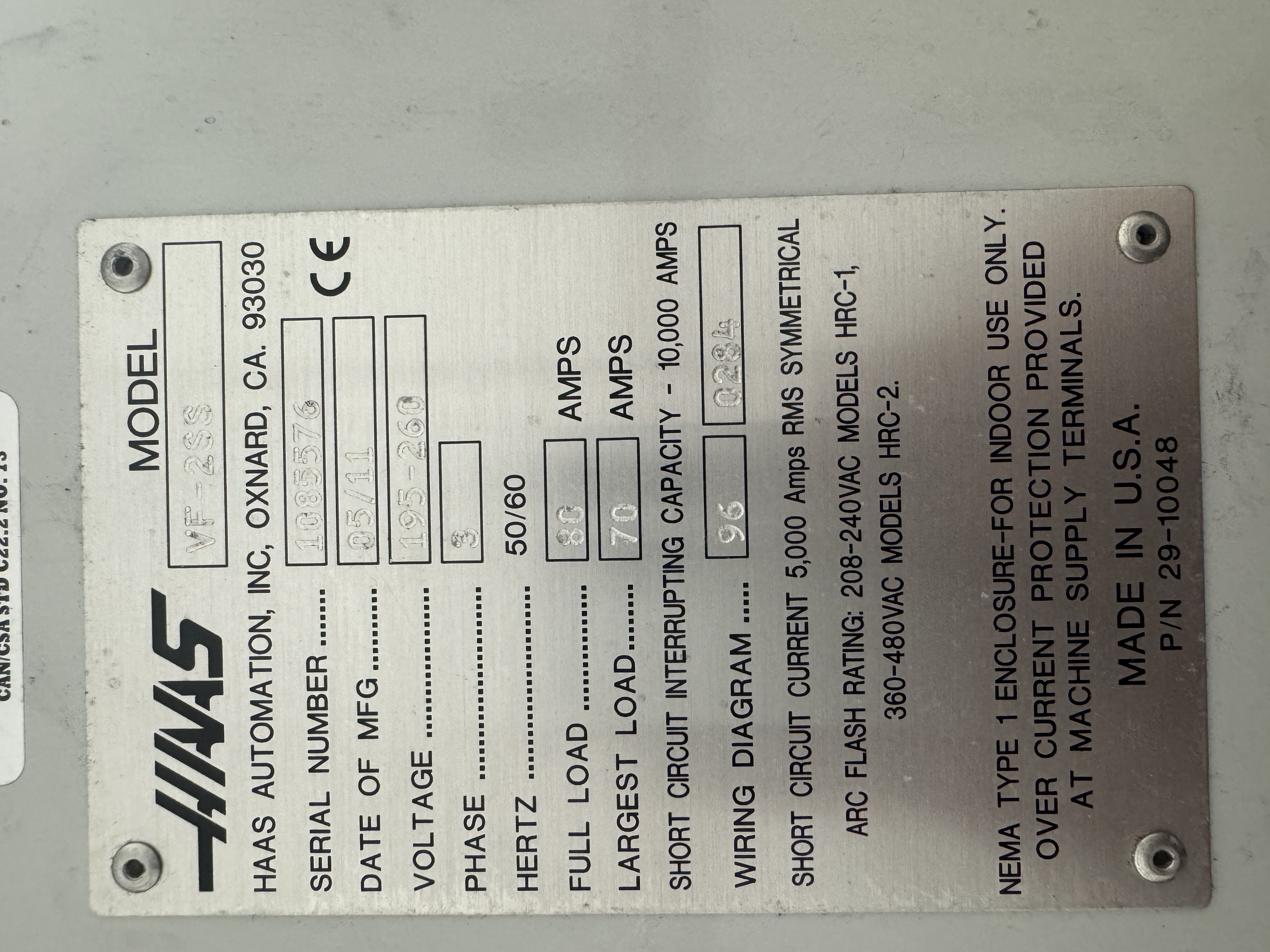 OMAX & HAAS PROTOTYPE MACHINE SHOP AUCTION! CLICK TO SEE ALL! - September 24, 2024