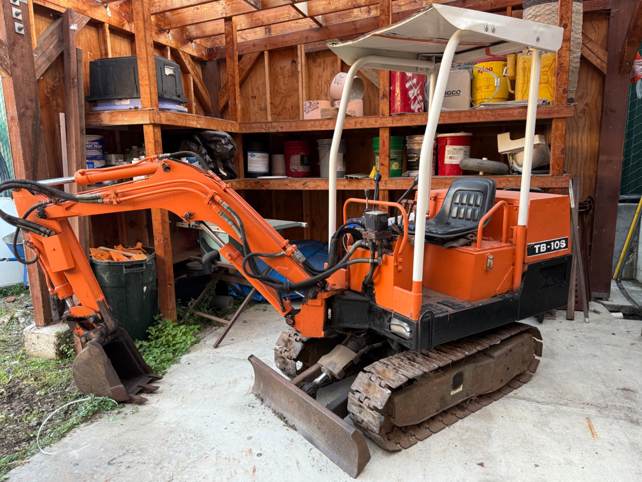 Construction Equipment, Dump Trucks, Drill Equipment, Cement Equipment, and Large Quantity of Power Tools