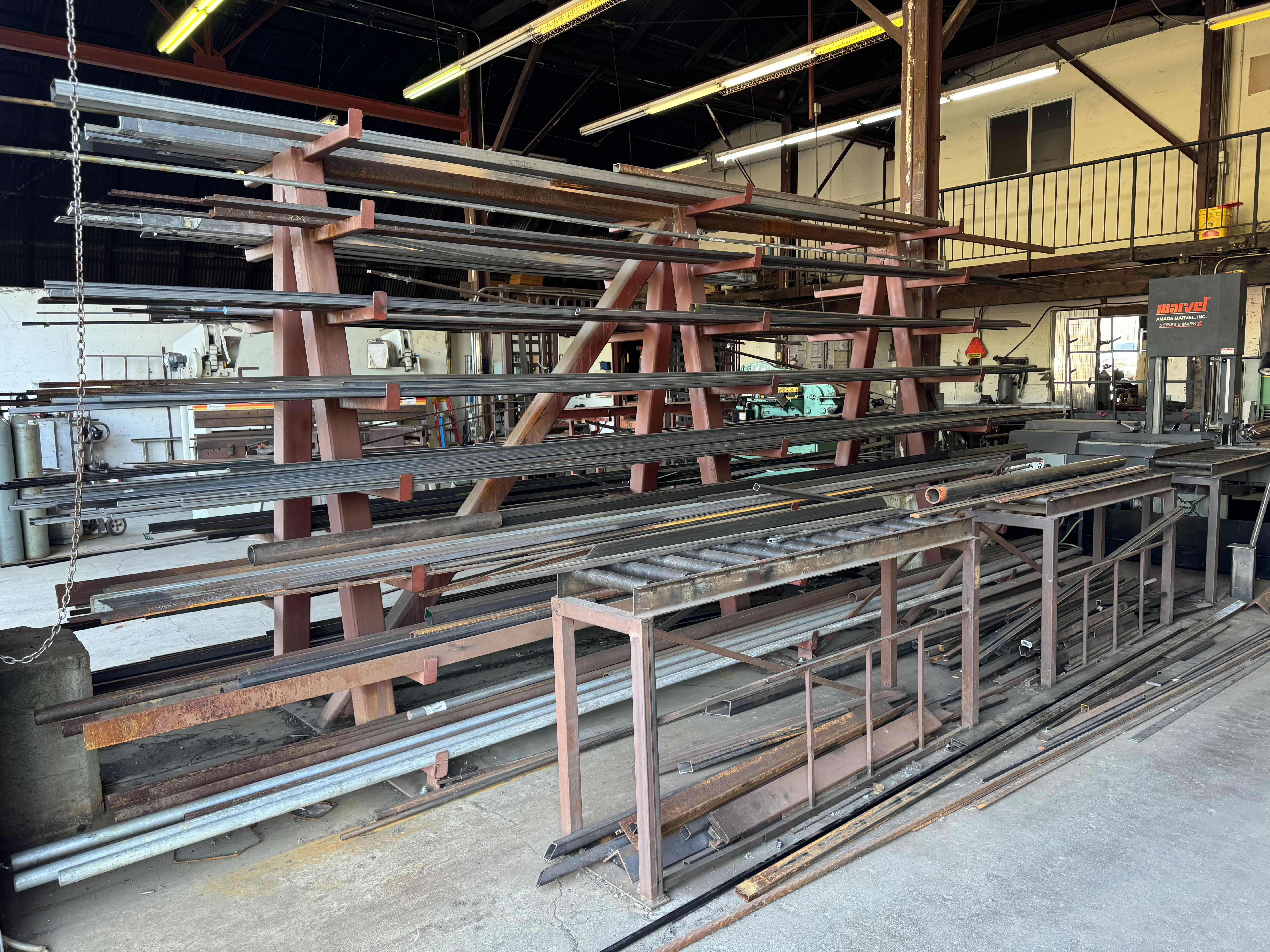 STRUCTURAL STEEL MANUFACTURING FACILITY (2021 TRUCKS, GRADALL, WELDERS, EQUIPMENT)