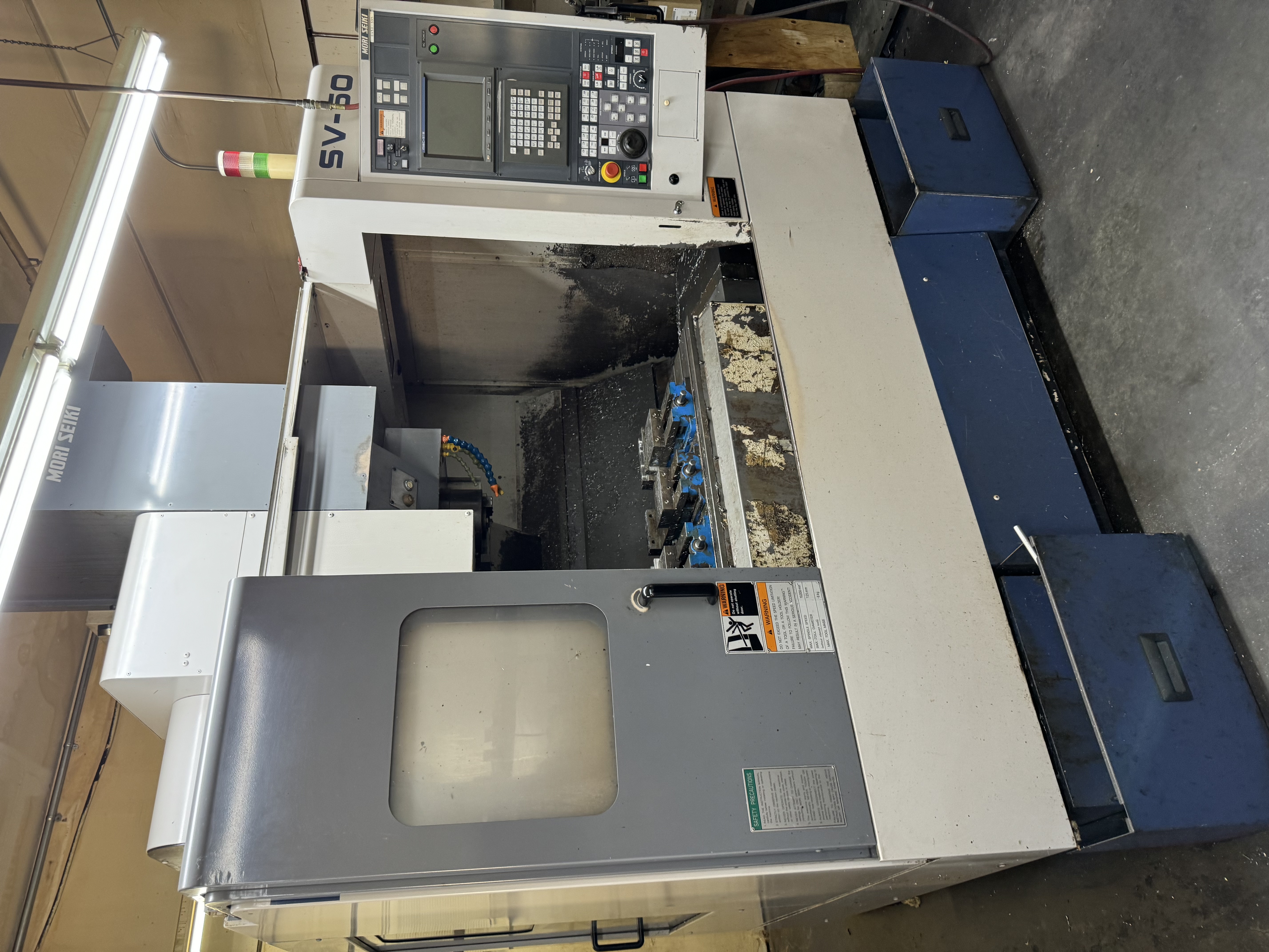 MORI SEIKI CNC MACHINE SHOP!!!