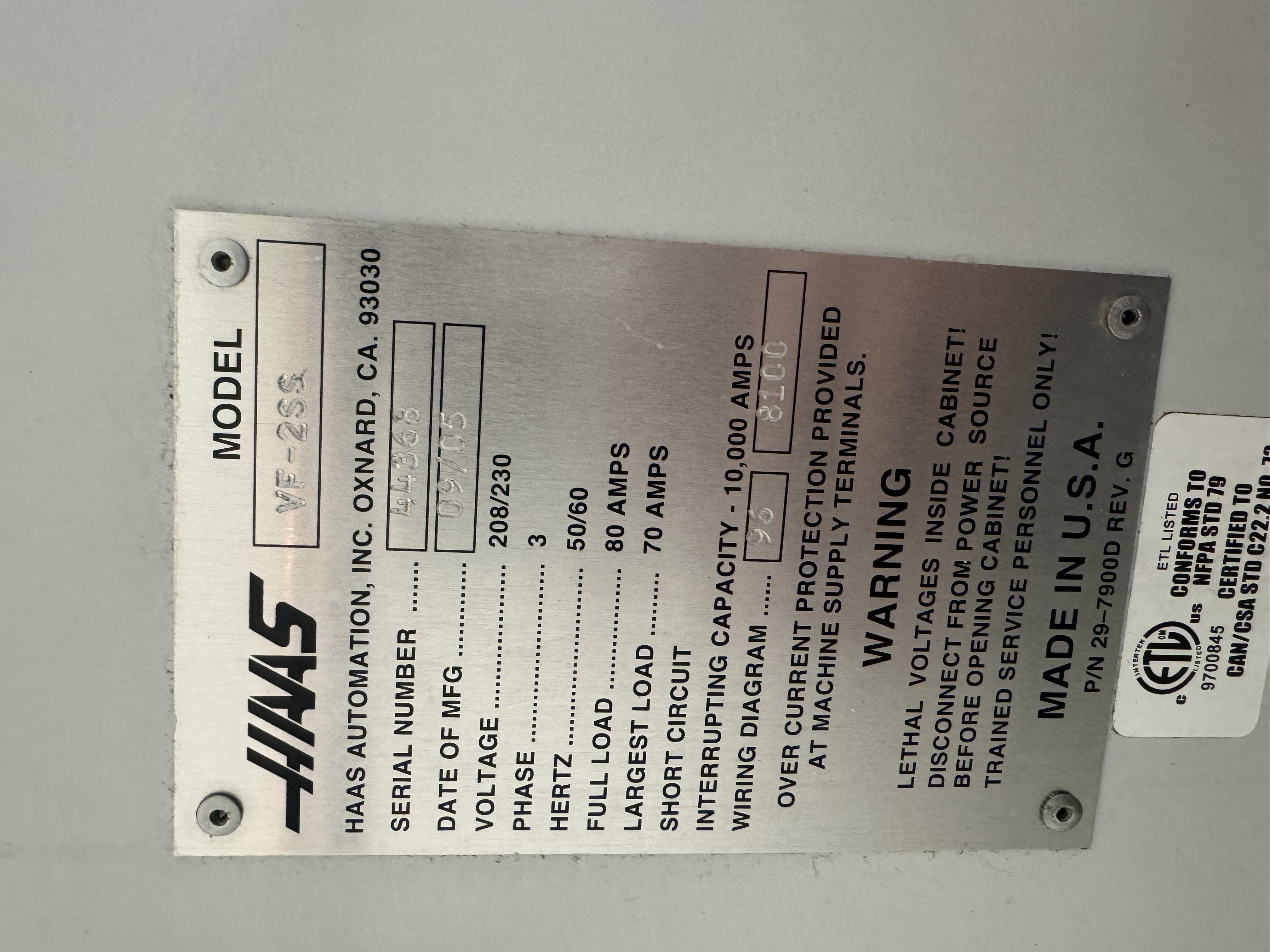OMAX & HAAS PROTOTYPE MACHINE SHOP AUCTION! CLICK TO SEE ALL! - September 24, 2024