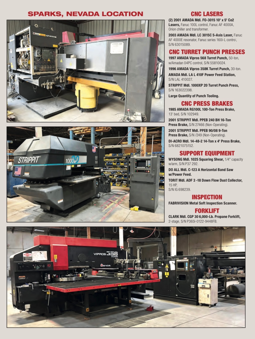 AMADA FABRICATION FACILITY
