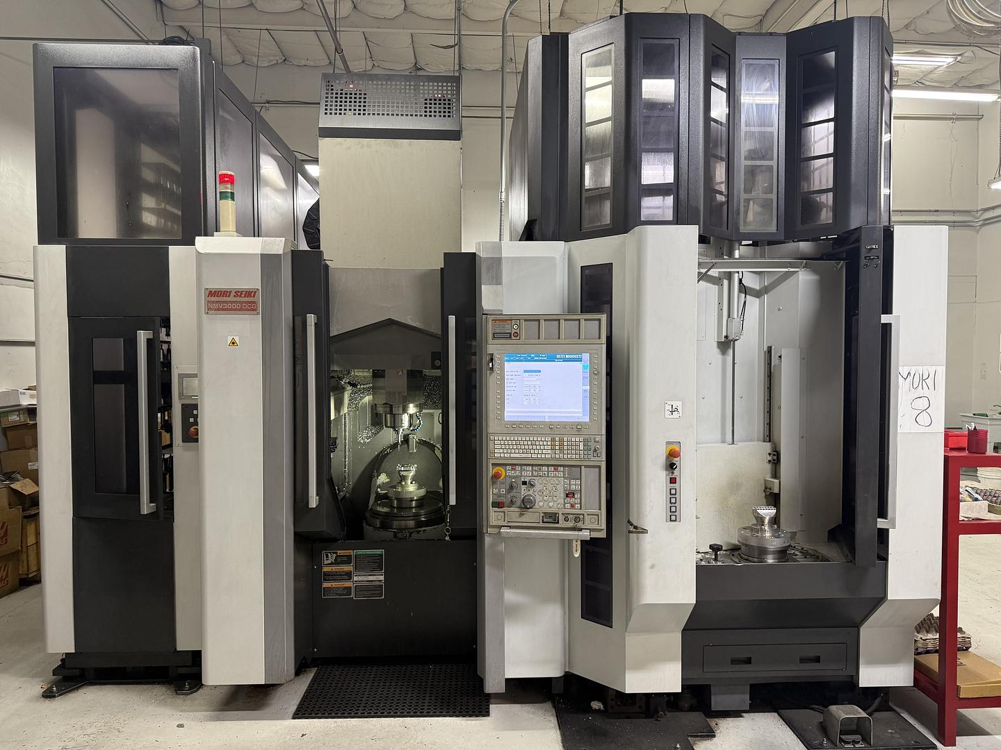 MORI SEIKI & MAKINO 5 AXIS CNC MACHINERY AUCTION