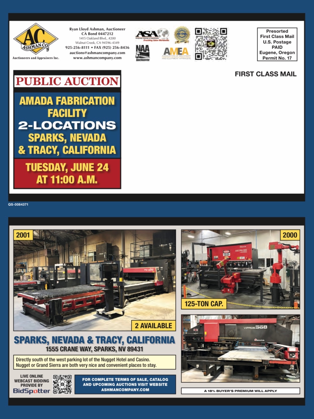 AMADA FABRICATION FACILITY