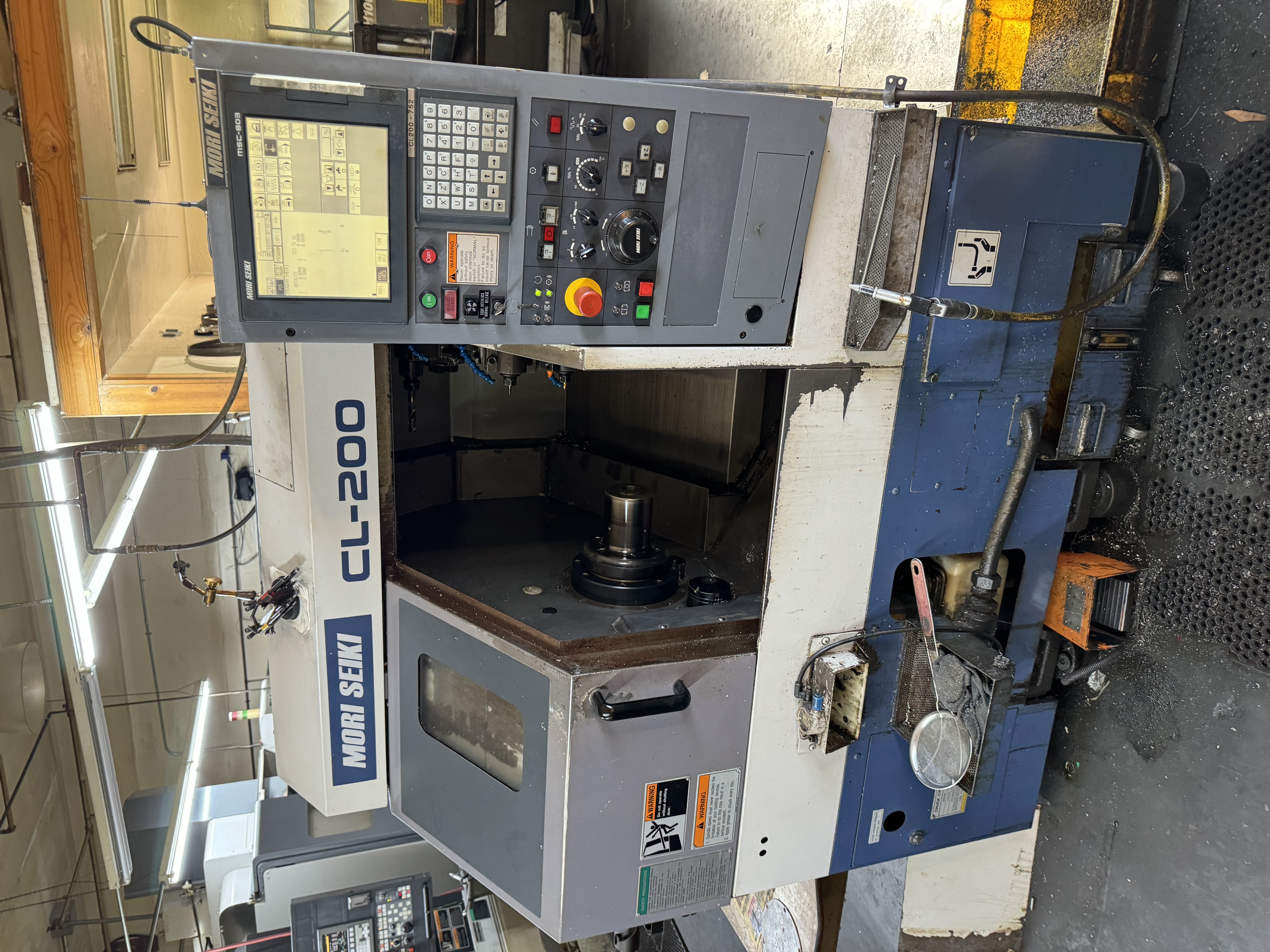 MORI SEIKI CNC MACHINE SHOP!!!