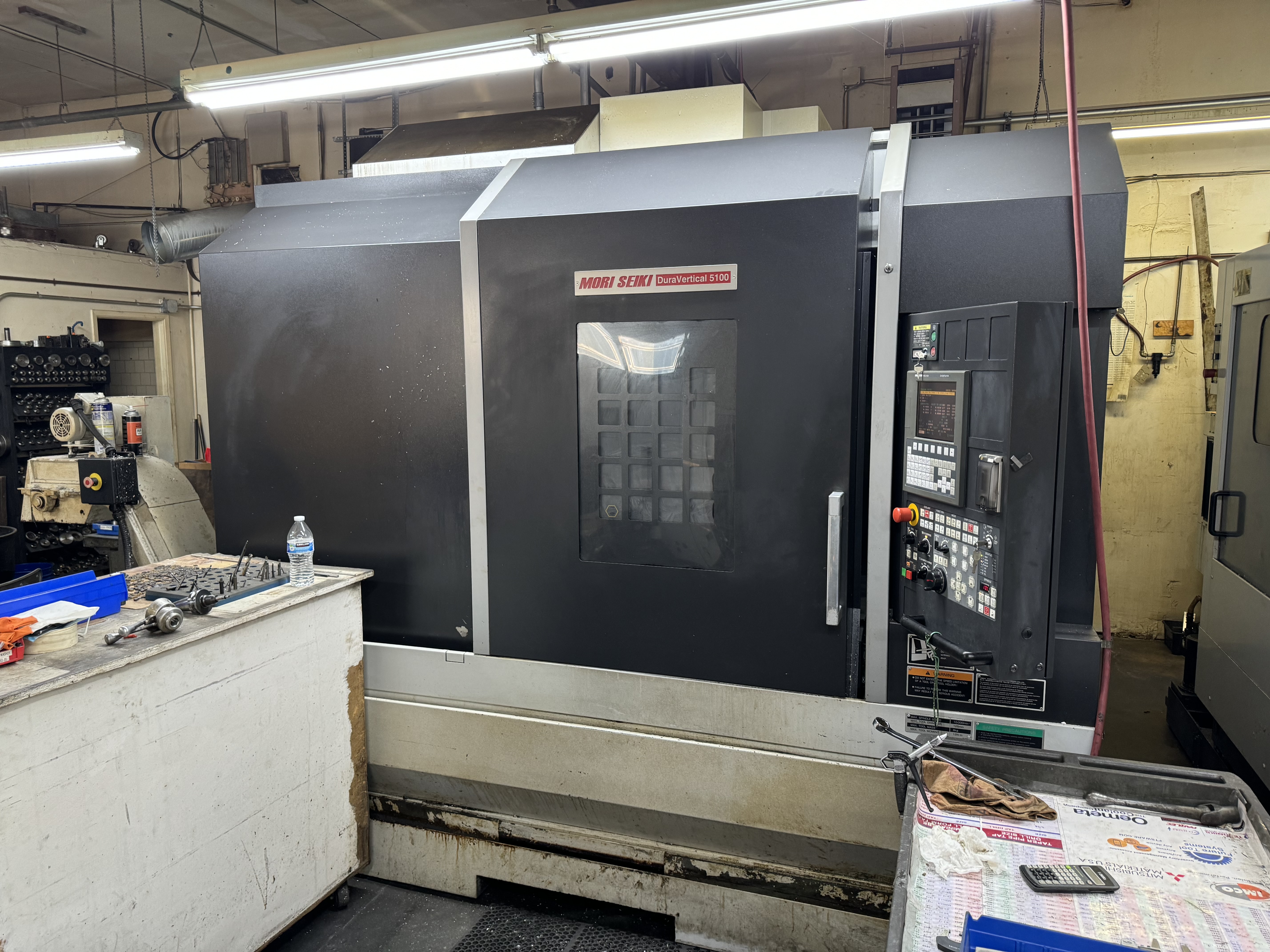 MORI SEIKI CNC MACHINE SHOP!!!