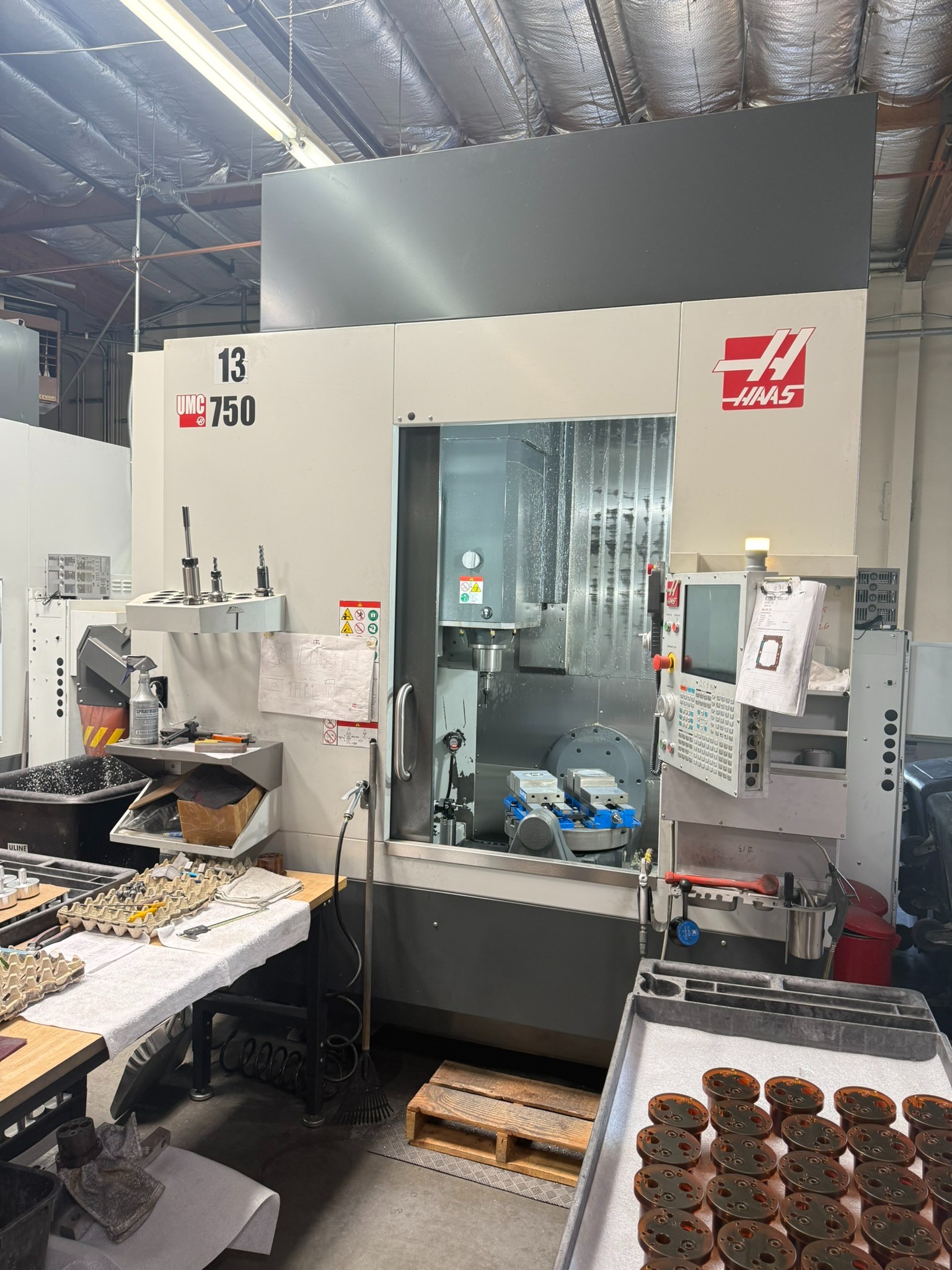 ORDERLY LIQUIDATION OF MATSUURA & HAAS 5-AXIS STATE OF THE ART CNC MACHINE SHOP