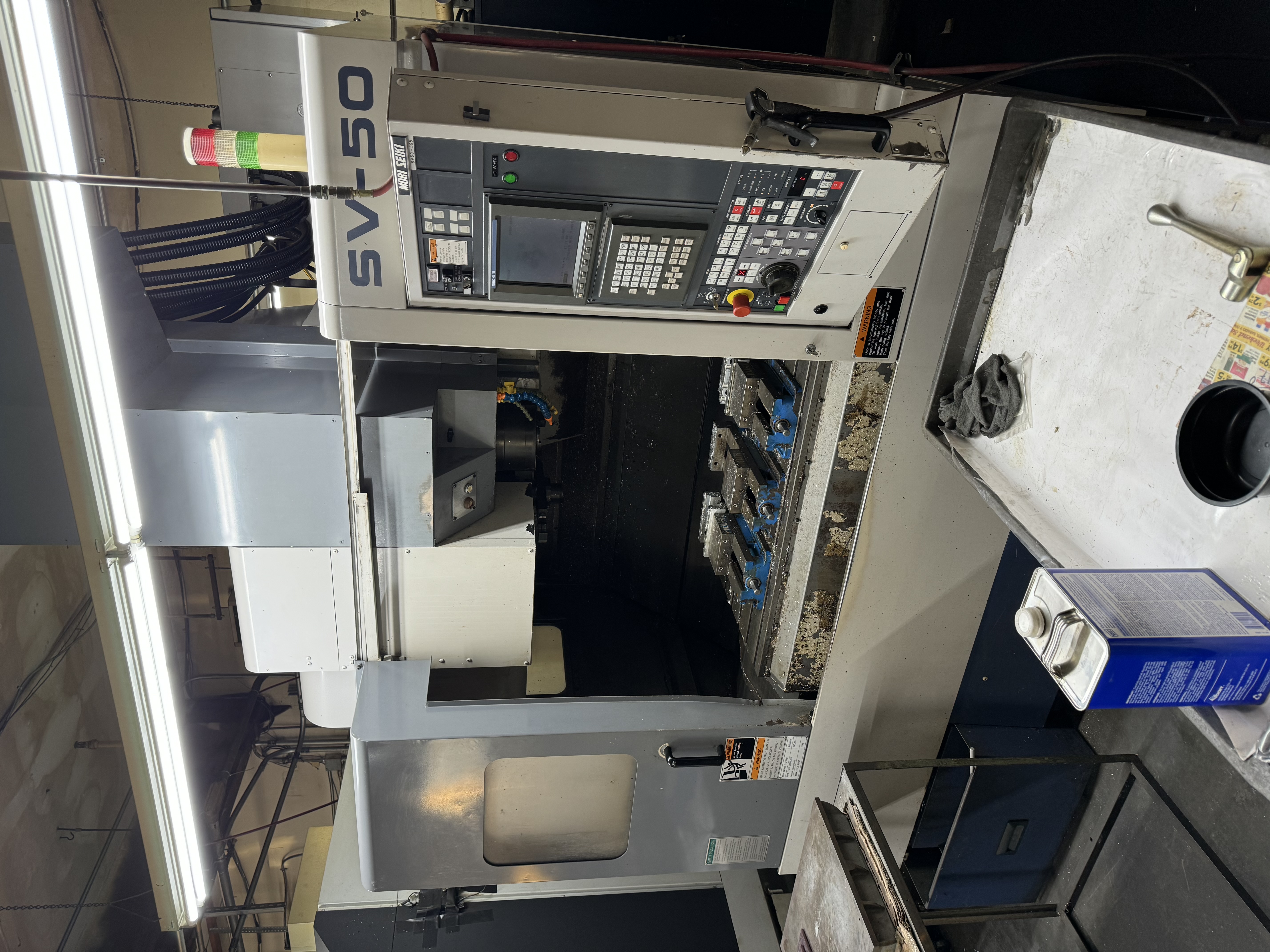 MORI SEIKI CNC MACHINE SHOP!!!