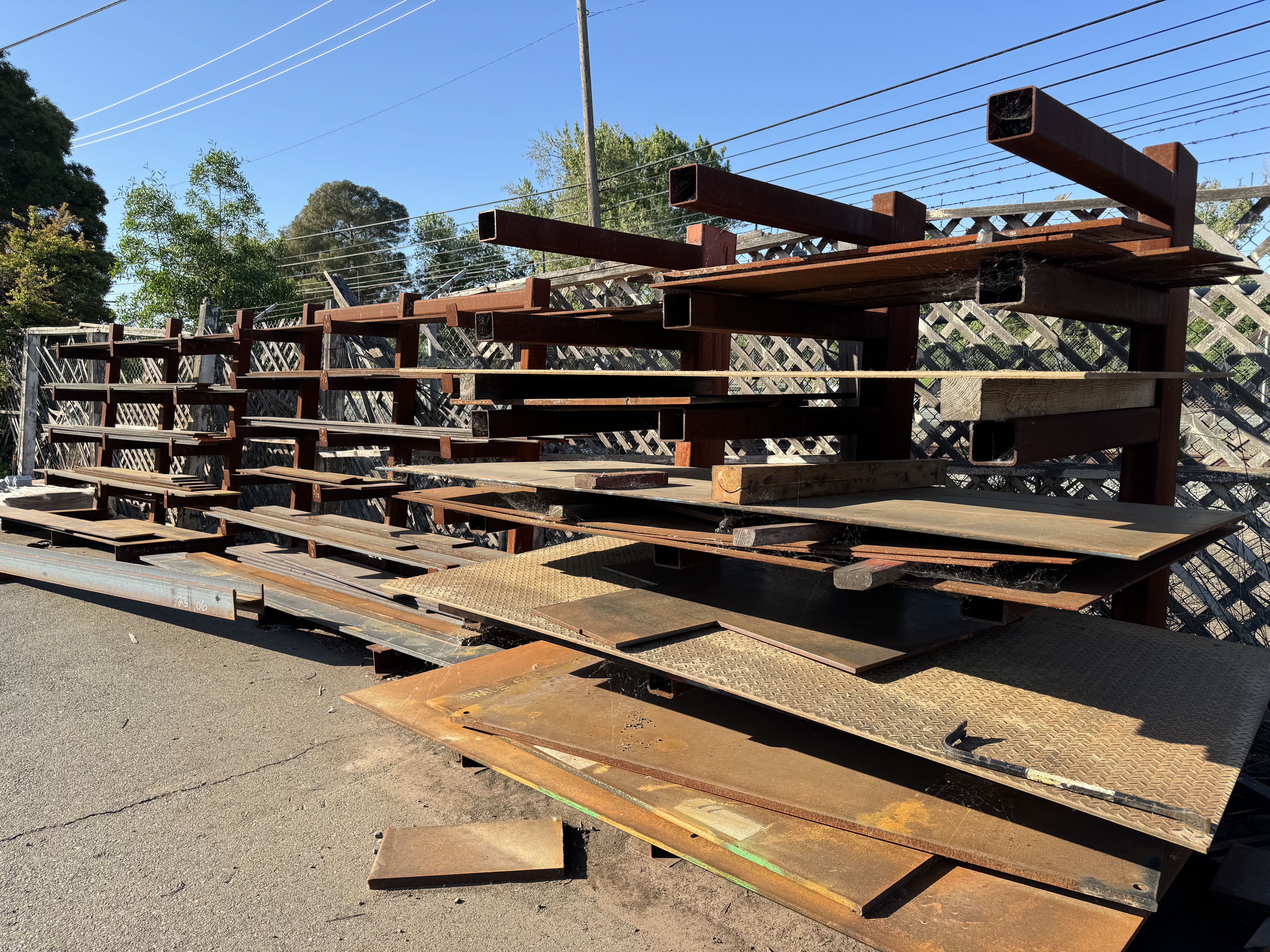 STRUCTURAL STEEL MANUFACTURING FACILITY (2021 TRUCKS, GRADALL, WELDERS, EQUIPMENT)