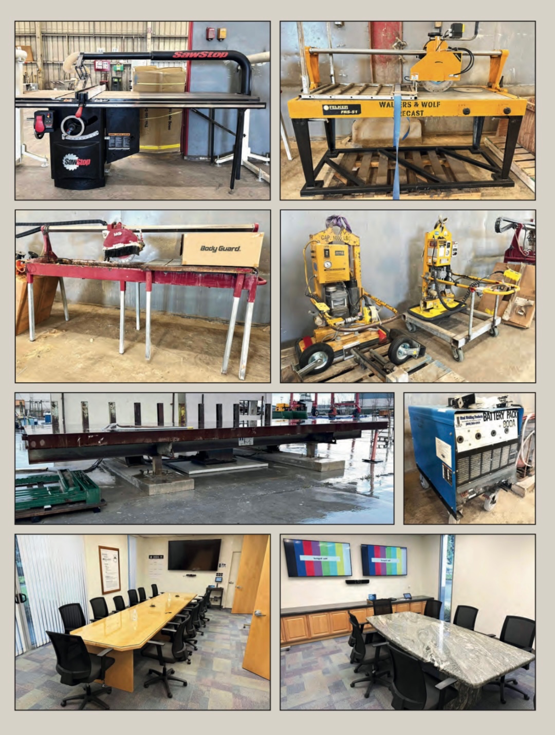 WALTERS & WOLF PRECAST DIVISION AUCTION NUMBER 2