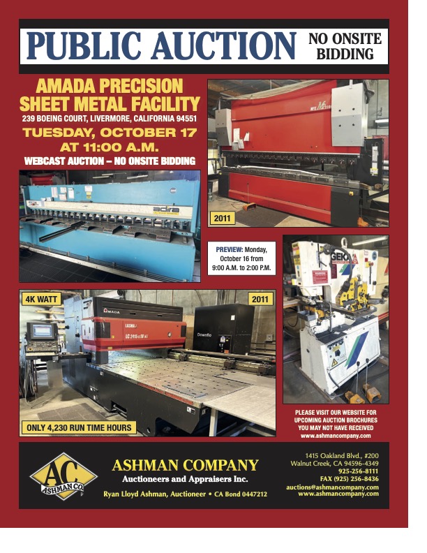 AMADA PRECISION SHEET METAL SHOP