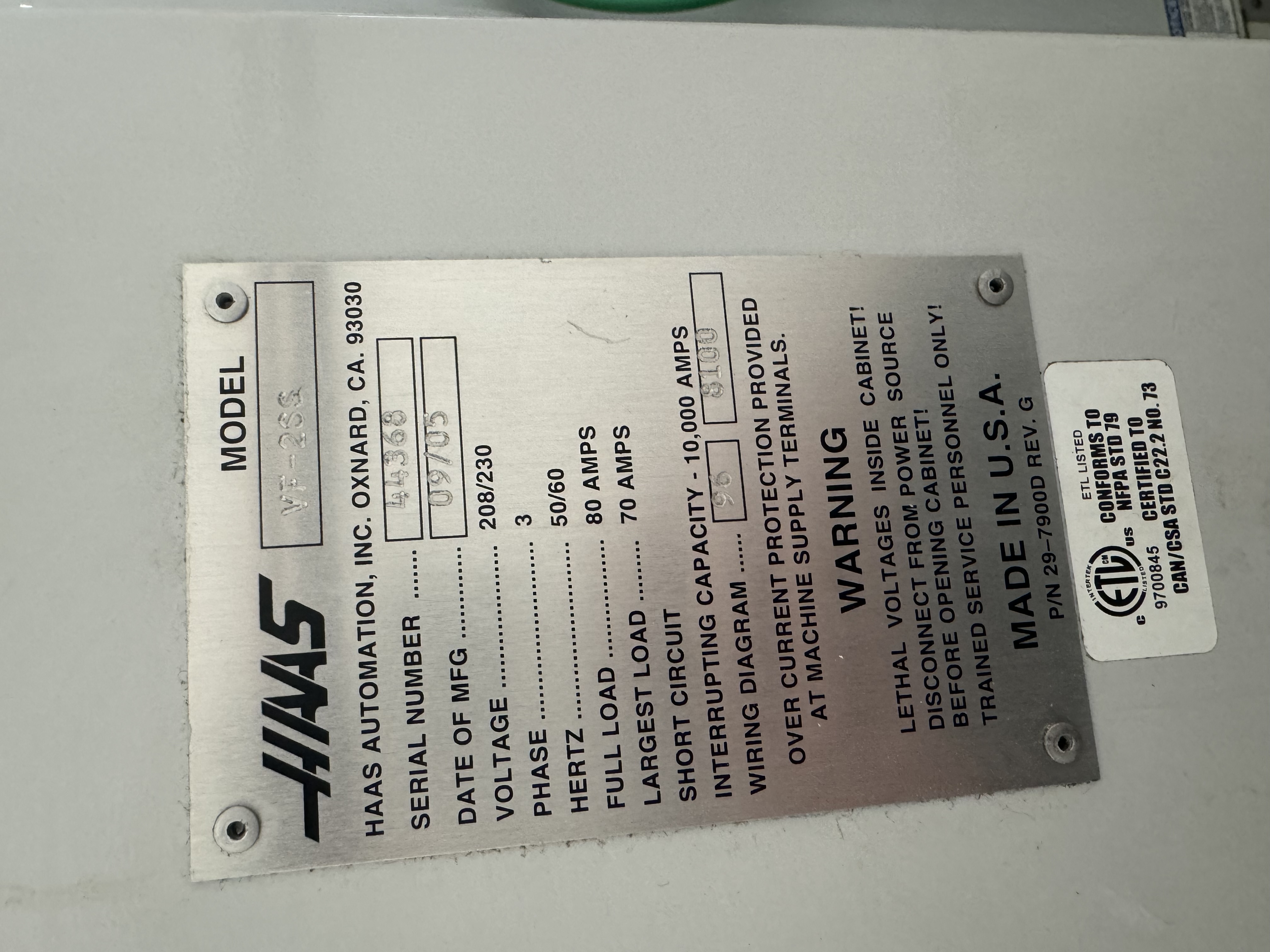 OMAX & HAAS PROTOTYPE MACHINE SHOP AUCTION! CLICK TO SEE ALL! - September 24, 2024