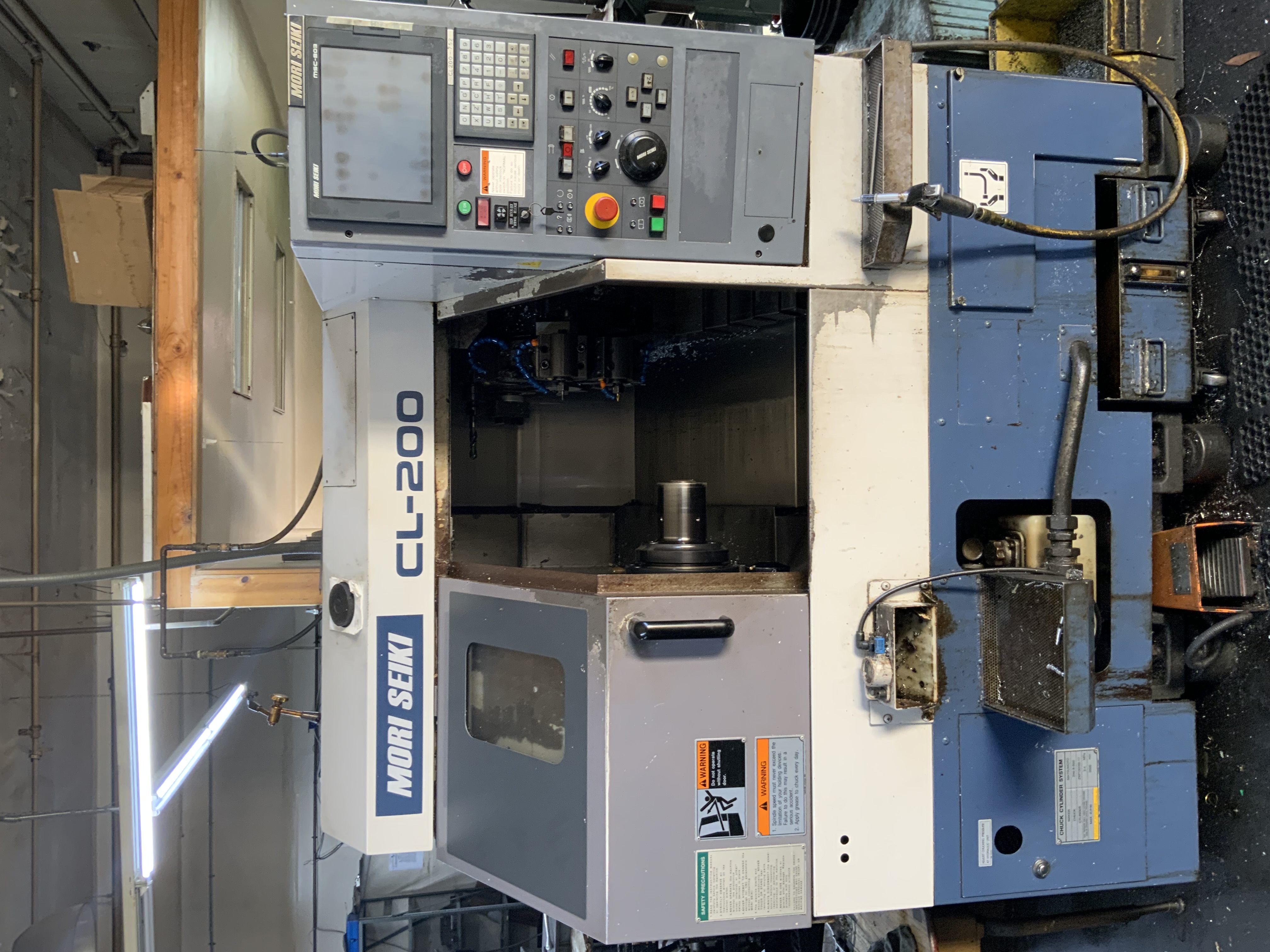 MORI SEIKI CNC MACHINE SHOP!!!