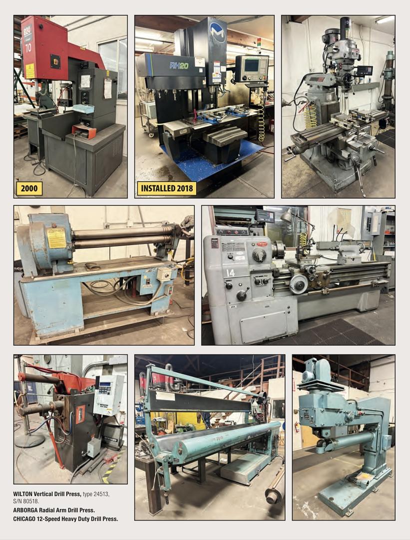 LATE MODEL AMADA EMLK NT FABRICATION & MACHINING FACILITY