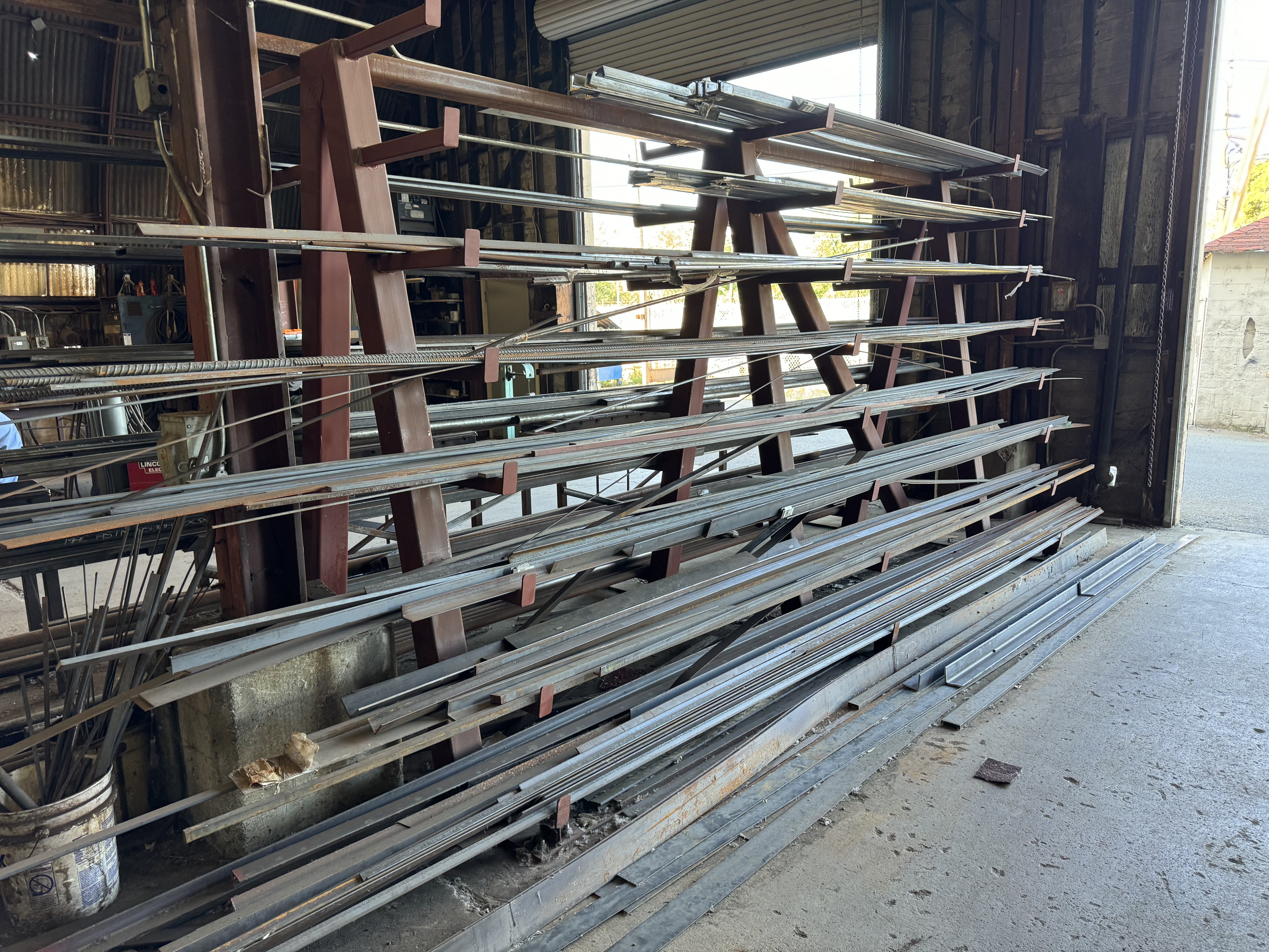 STRUCTURAL STEEL MANUFACTURING FACILITY (2021 TRUCKS, GRADALL, WELDERS, EQUIPMENT)