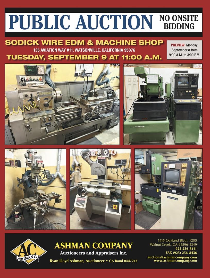 SODICK WIRE EDM & MACHINE SHOP