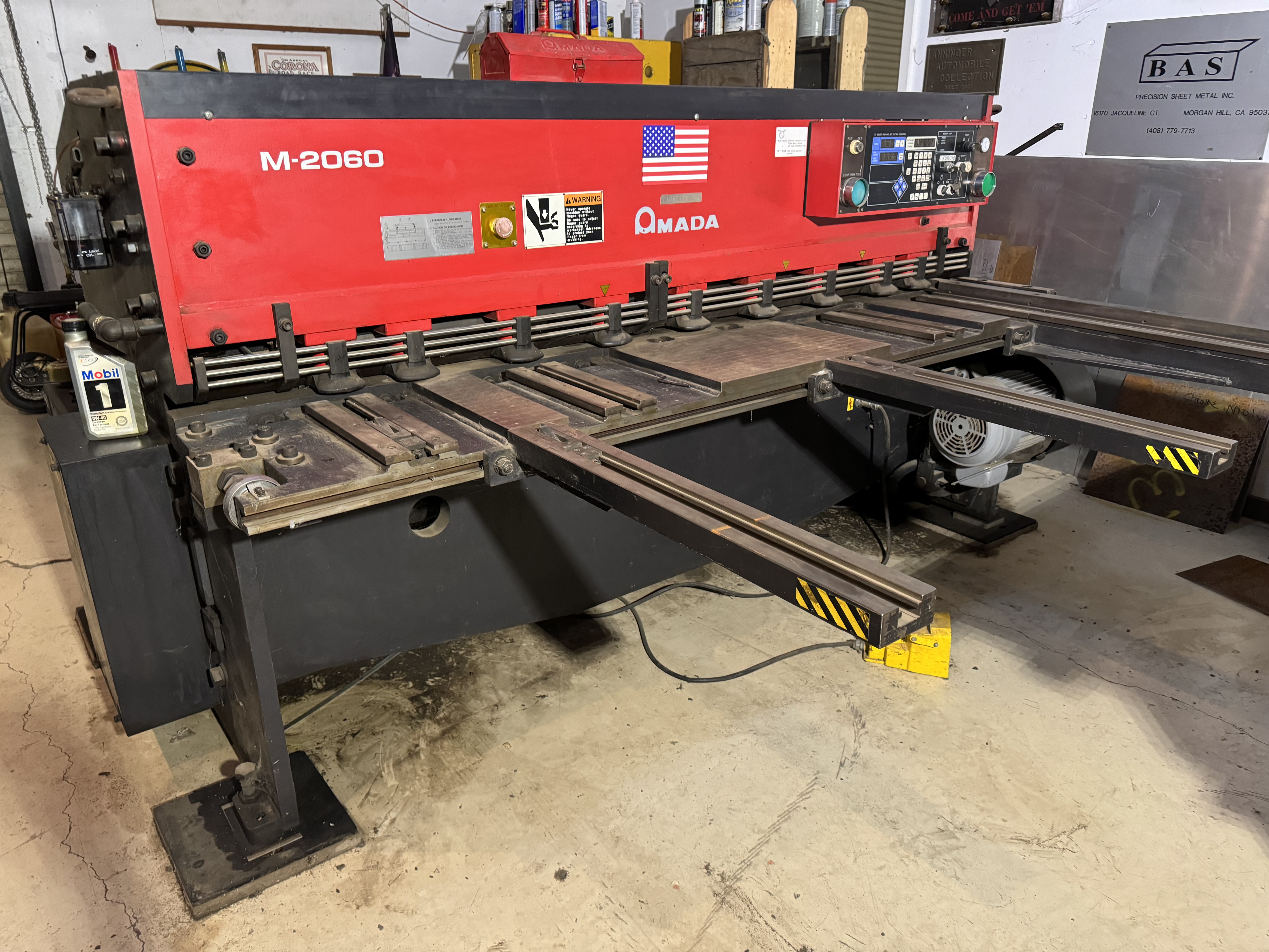 FABRICATION SHEET METAL FACILITY AUCTION!! Gilroy, CA!