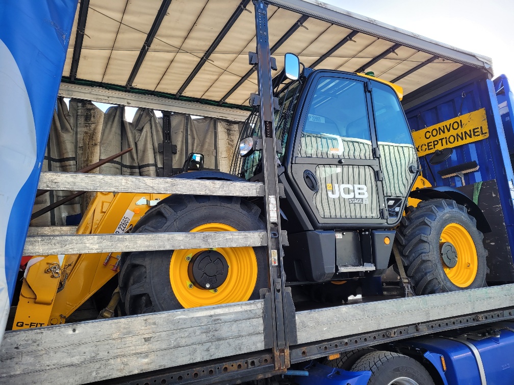 Ex Rental 531-70 JCB Telehandler SOLD.... Loaded last month for export to Germany 