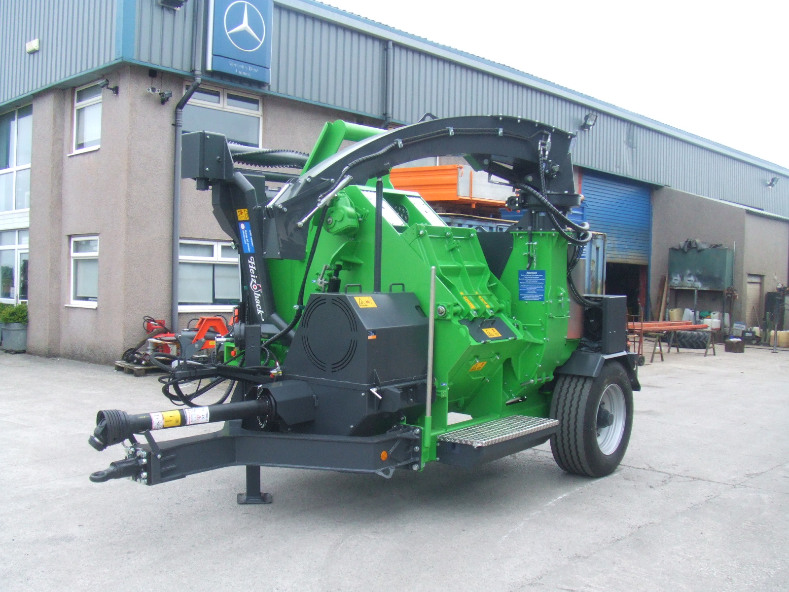  HM8-500K WITH POWERED INFEED BED