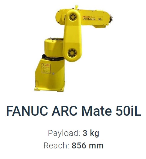 Fanuc Arc Mate 50iL Data Sheet