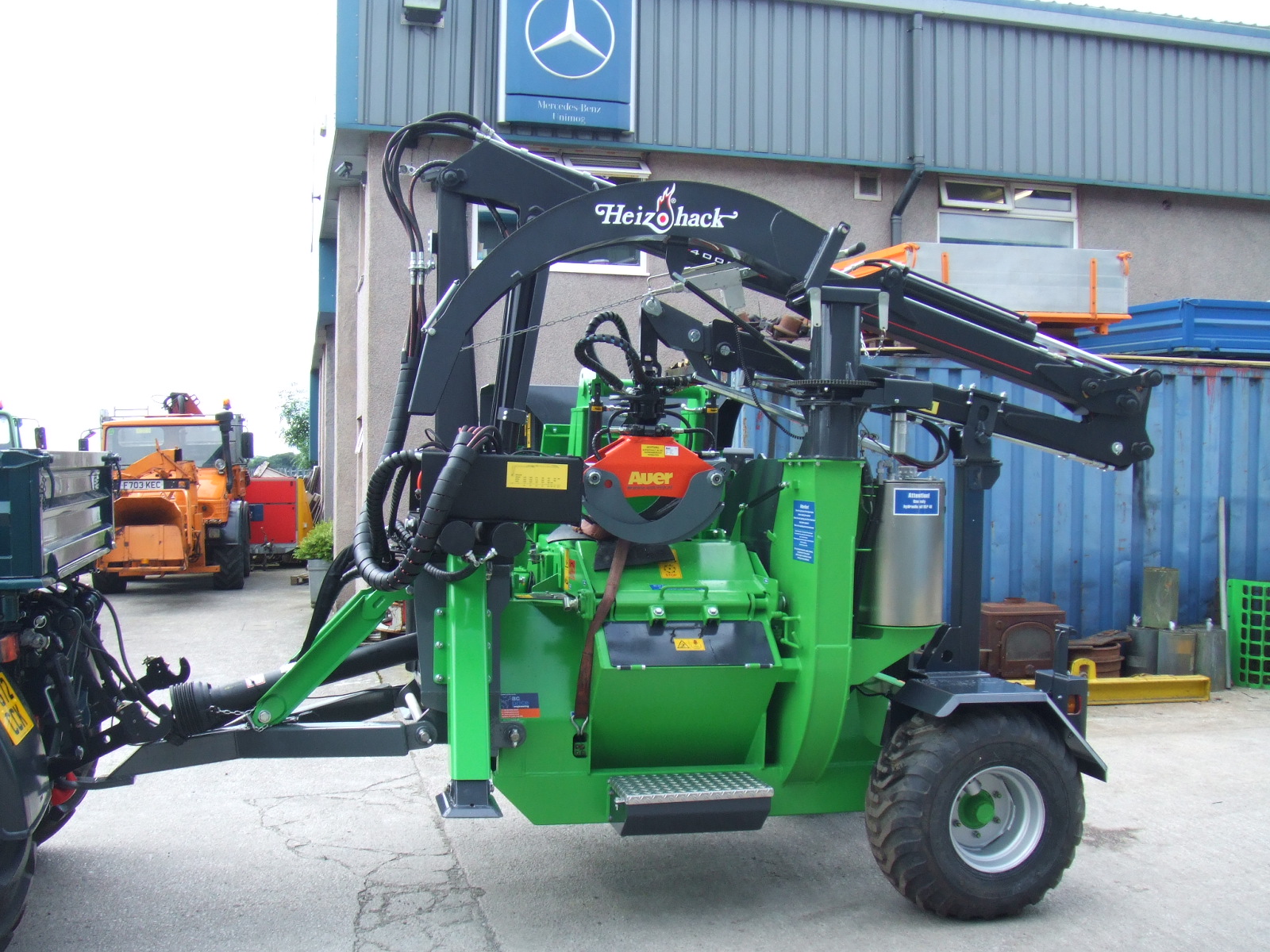 ARB SPECIAL 16” 400MM ROUND CAPACITY ACP WHOLE TREE CHIPPER