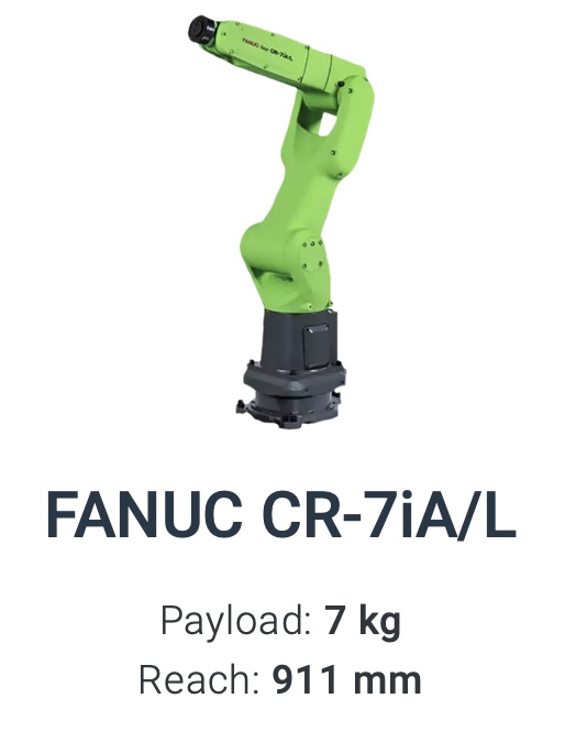 Fanuc CR-7iAL Data Sheet