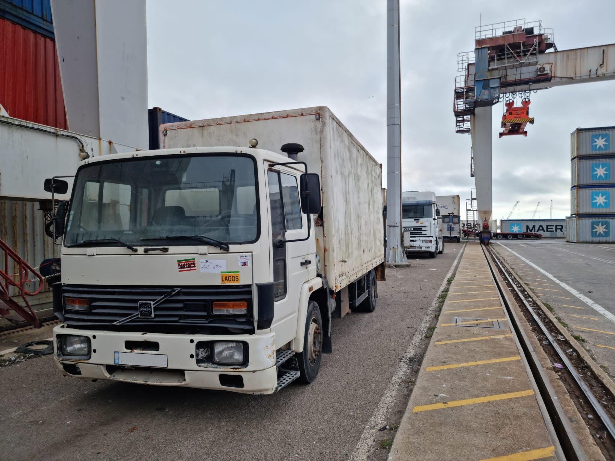 Grimaldi RoRo shipping from Portugal to Tin Can Lagos - Nigeria.