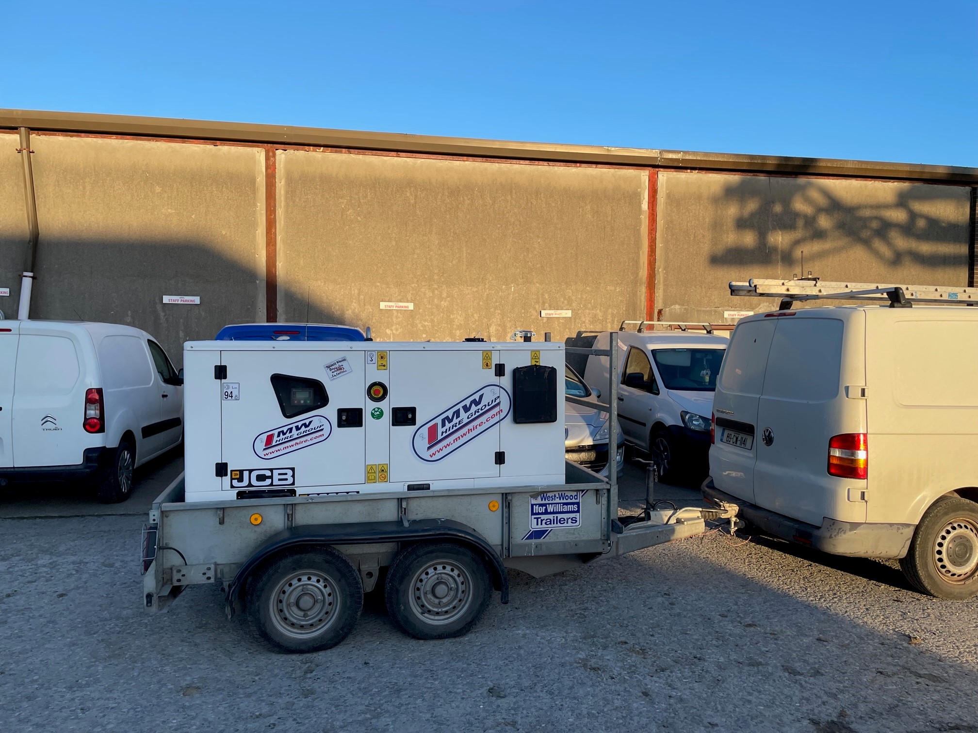 JCB G33QS Silent Generator SOLD.... Collected by the customer in our Kilkenny Depot 