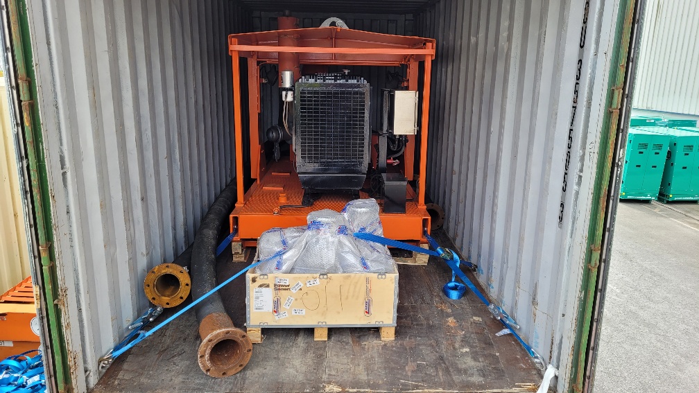 High Head Pump + Extras Sold.. to a mine in Ghana, Africa 