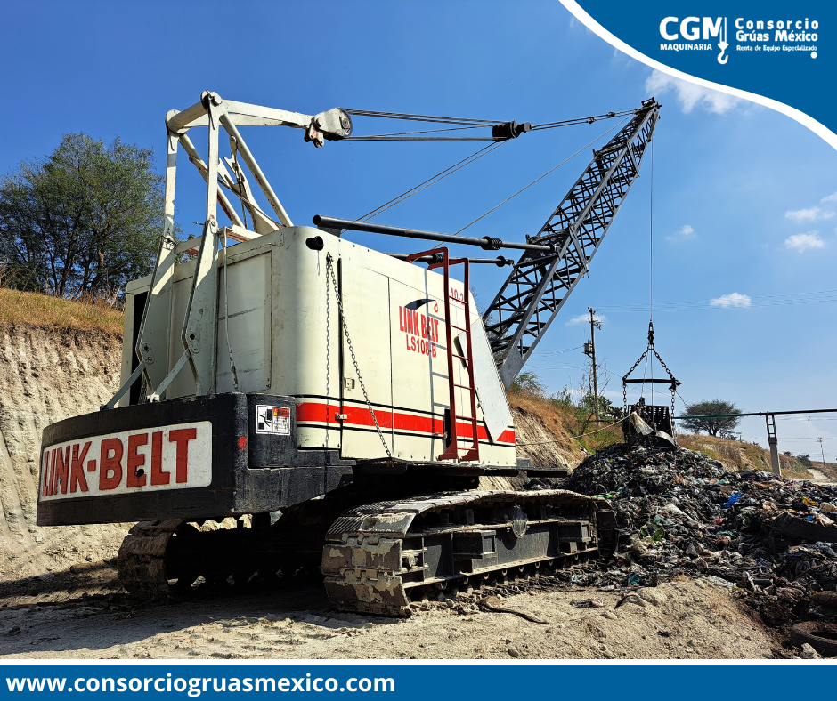 Grúa mecánica Link Belt LS 108B