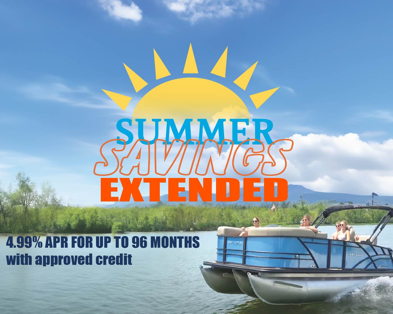 Our Pontoon & Tritoon Sale Has Been Extended!