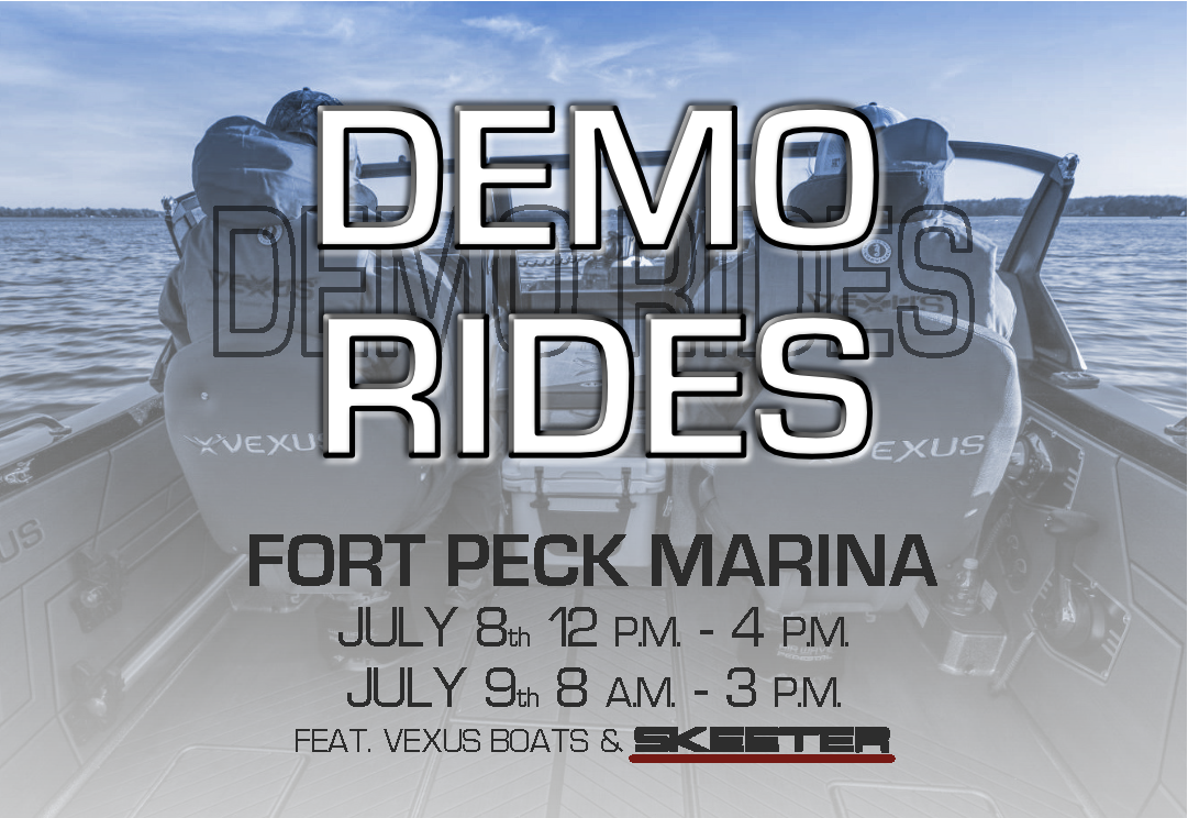 Demo Ride At Fort Peck Marina