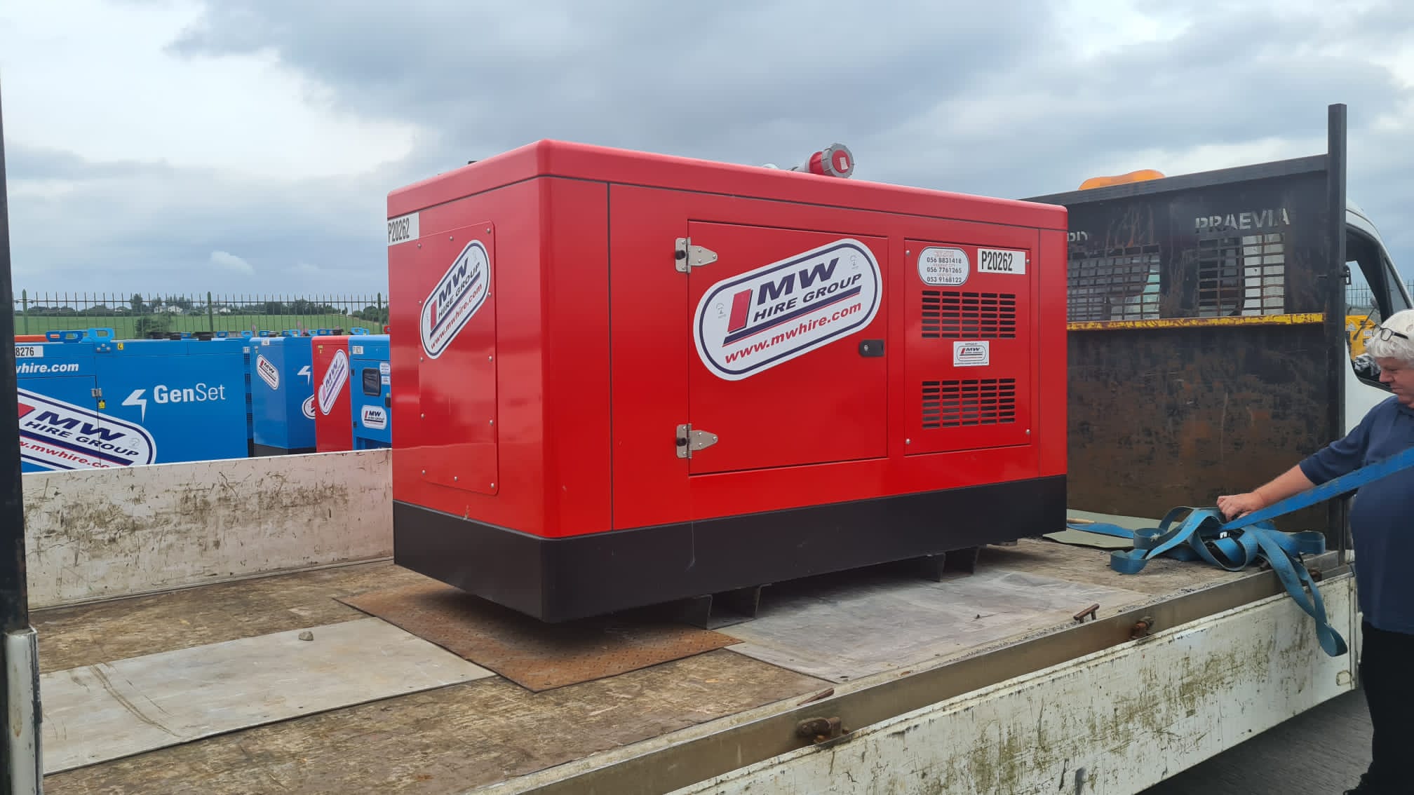 Some Ex Rental Generators sold to customers this week 